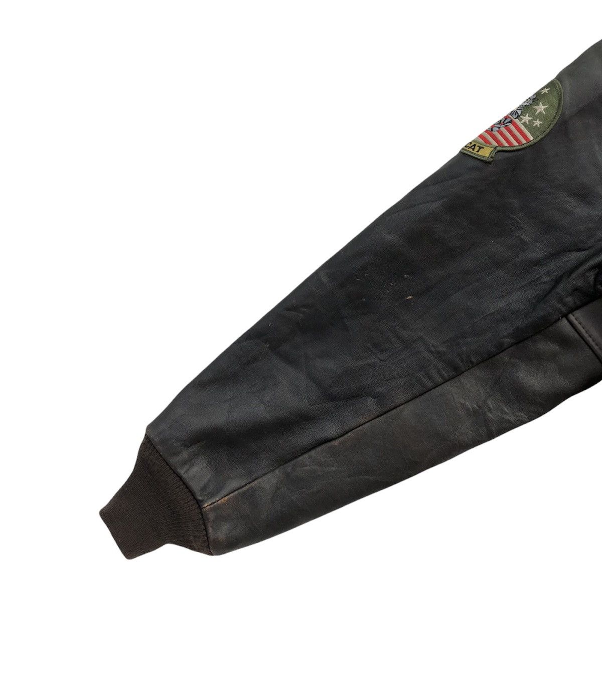 Schott Vtg 80s Schott Bross Type A-2 Leather Flight Jacket Patches Size US M / EU 48-50 / 2 - 17 Thumbnail