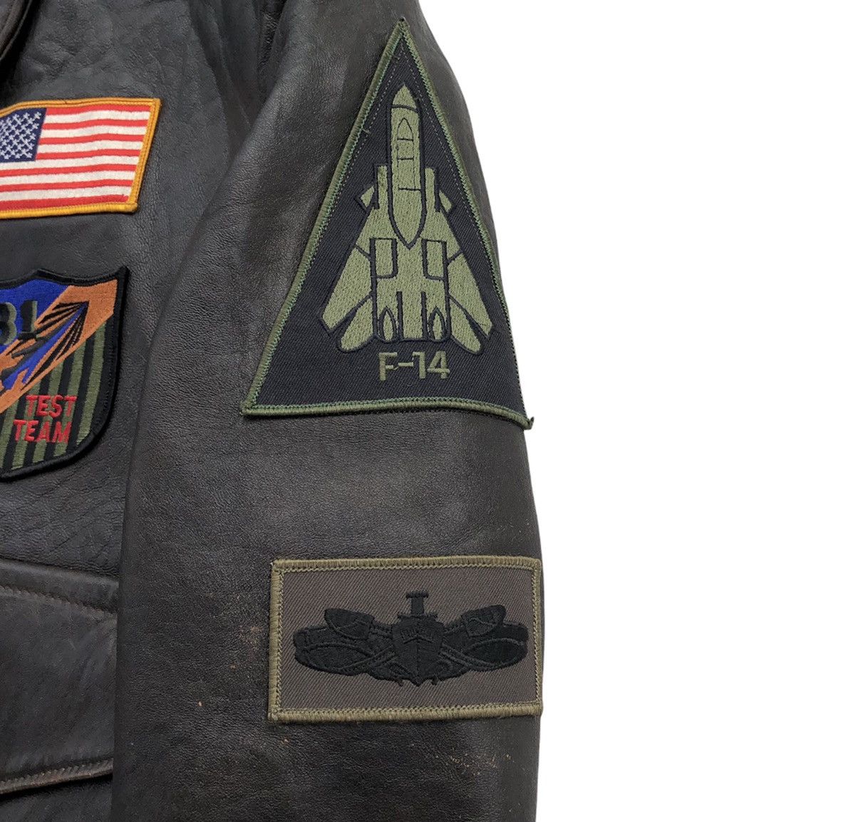 Schott Vtg 80s Schott Bross Type A-2 Leather Flight Jacket Patches Size US M / EU 48-50 / 2 - 7 Thumbnail