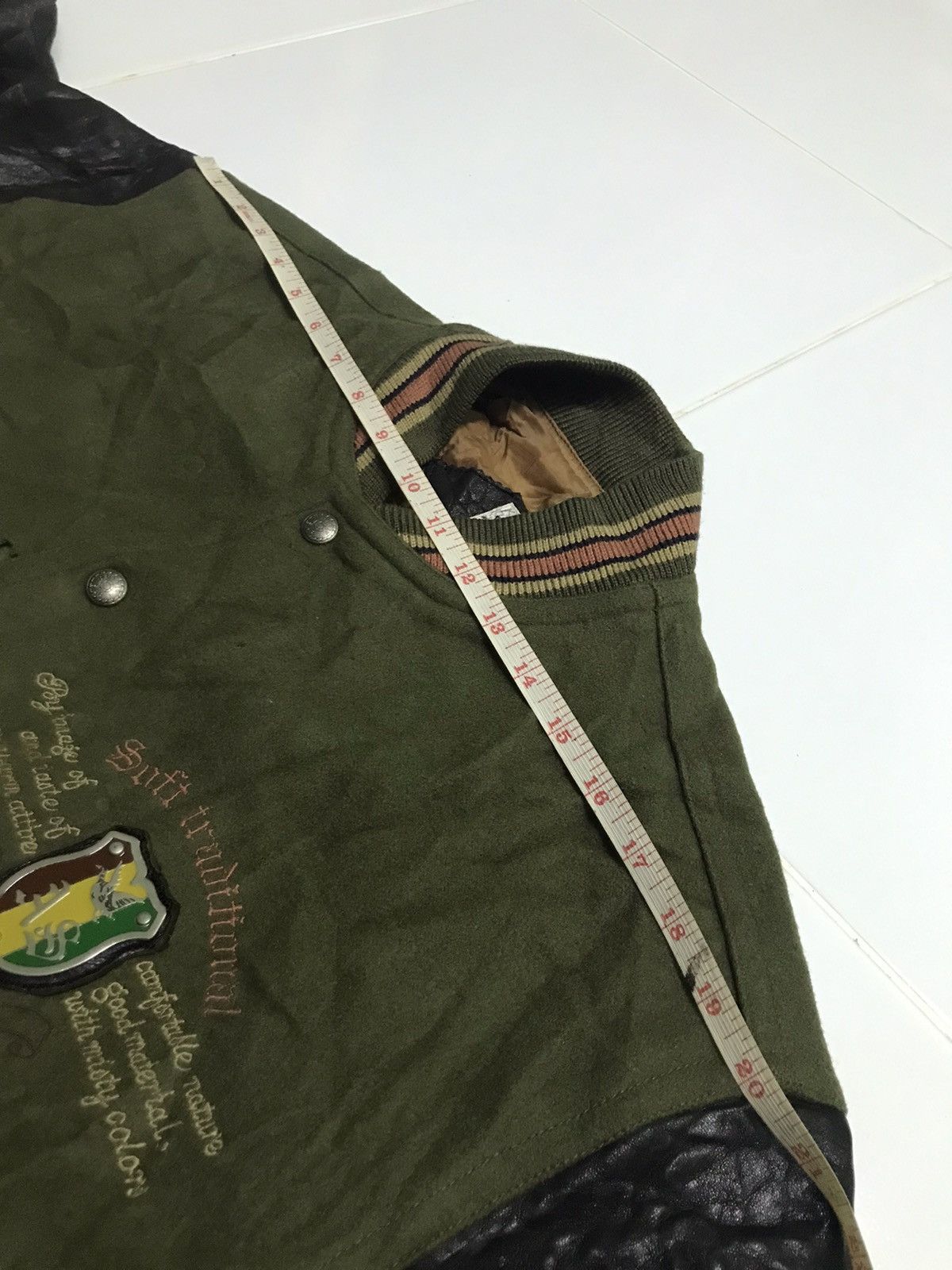 Japanese Brand vintage varsity jacket Size US L / EU 52-54 / 3 - 12 Thumbnail