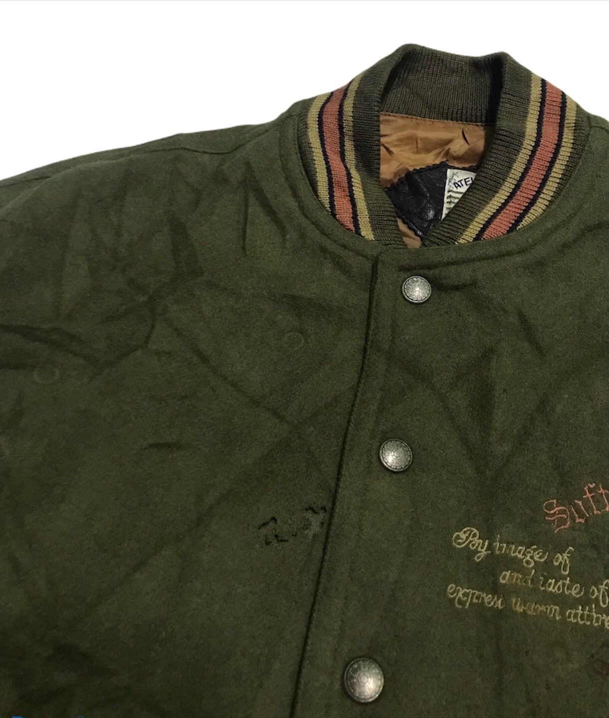 Japanese Brand vintage varsity jacket Size US L / EU 52-54 / 3 - 4 Thumbnail