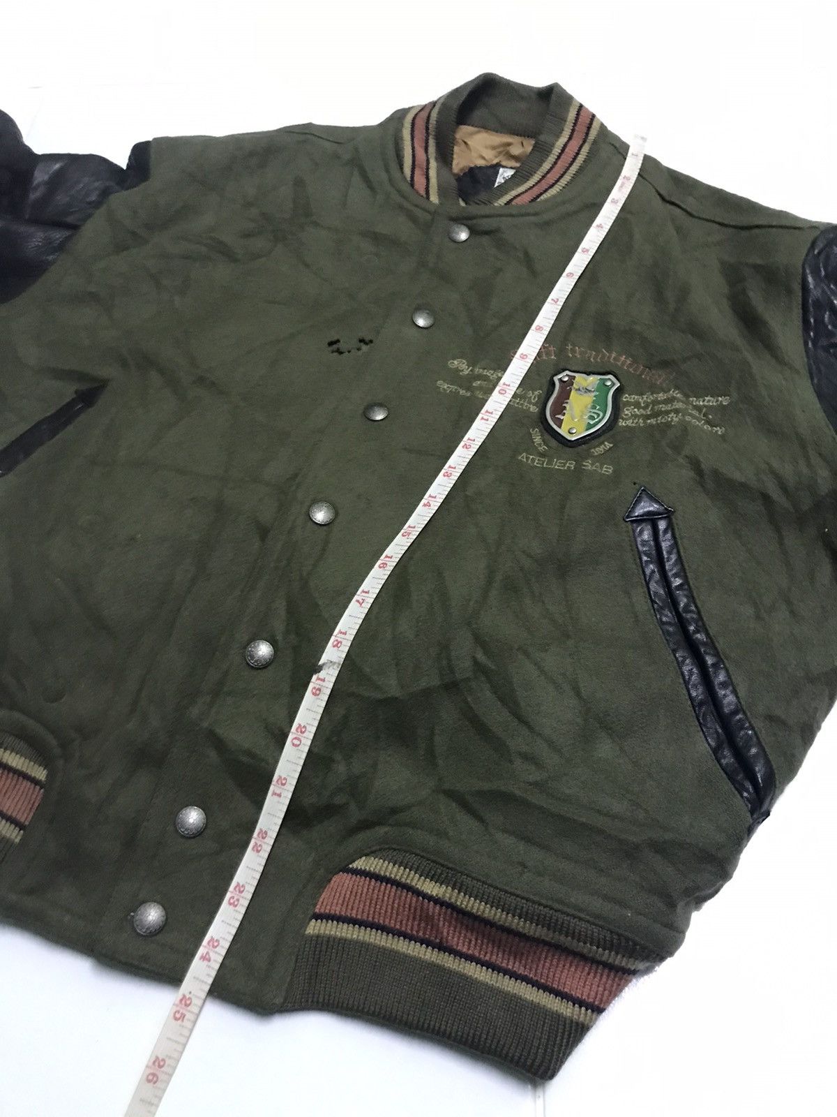 Japanese Brand vintage varsity jacket Size US L / EU 52-54 / 3 - 11 Thumbnail