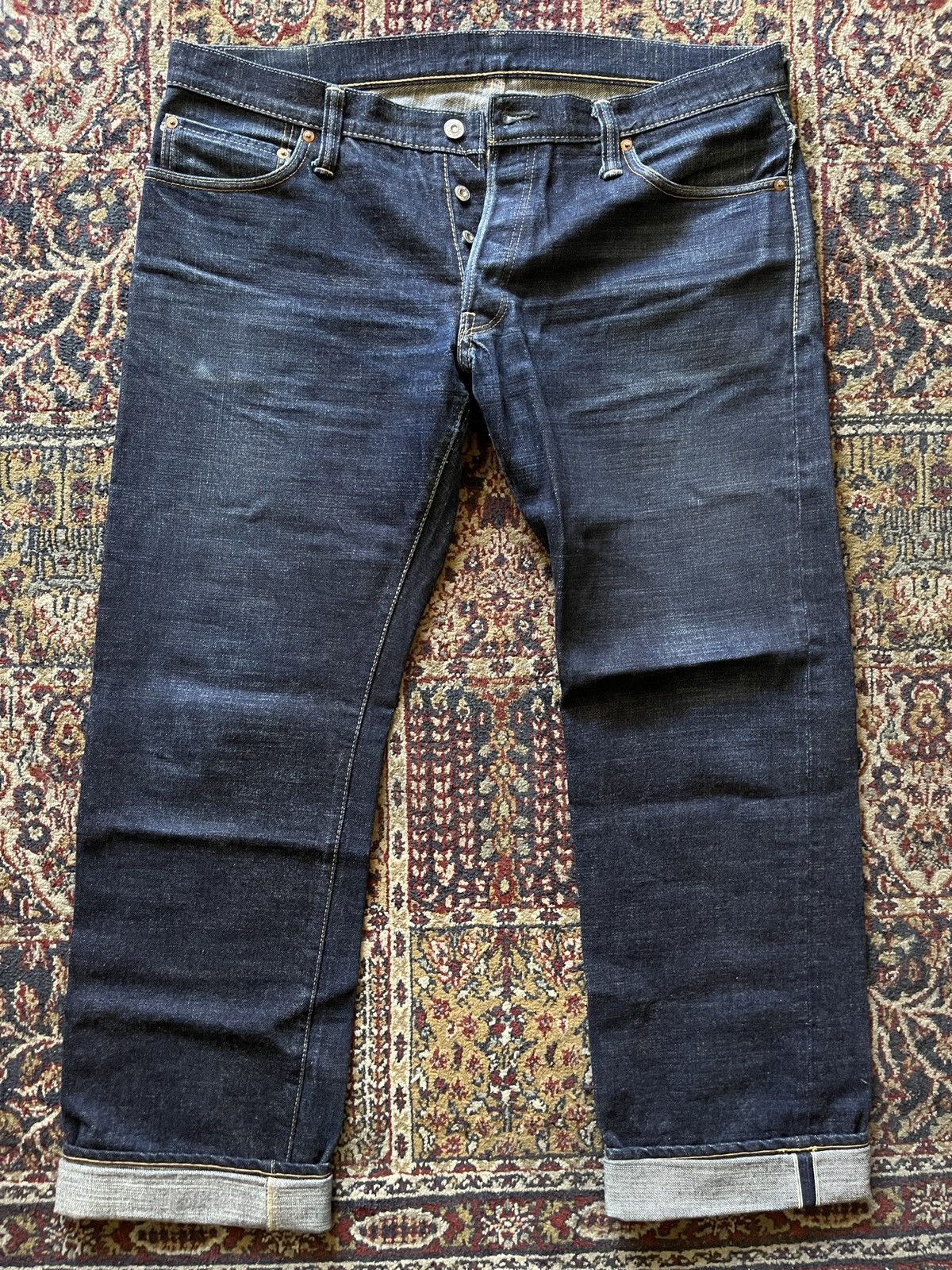 Samurai Jeans Straight Low Waist 17Oz size 40