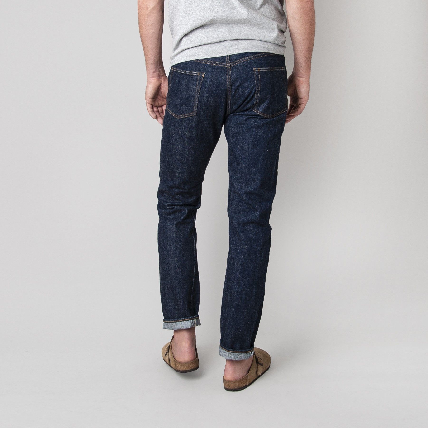 Orslow orSlow 107 Ivy Slim Fit Jeans - Indigo Denim One Wash Size US 30 / EU 46 - 2 Thumbnail