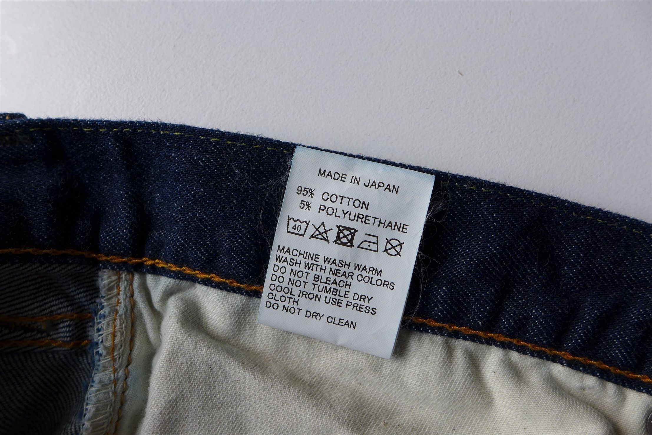 Orslow orSlow 107 Ivy Slim Fit Jeans - Indigo Denim One Wash Size US 30 / EU 46 - 10 Thumbnail