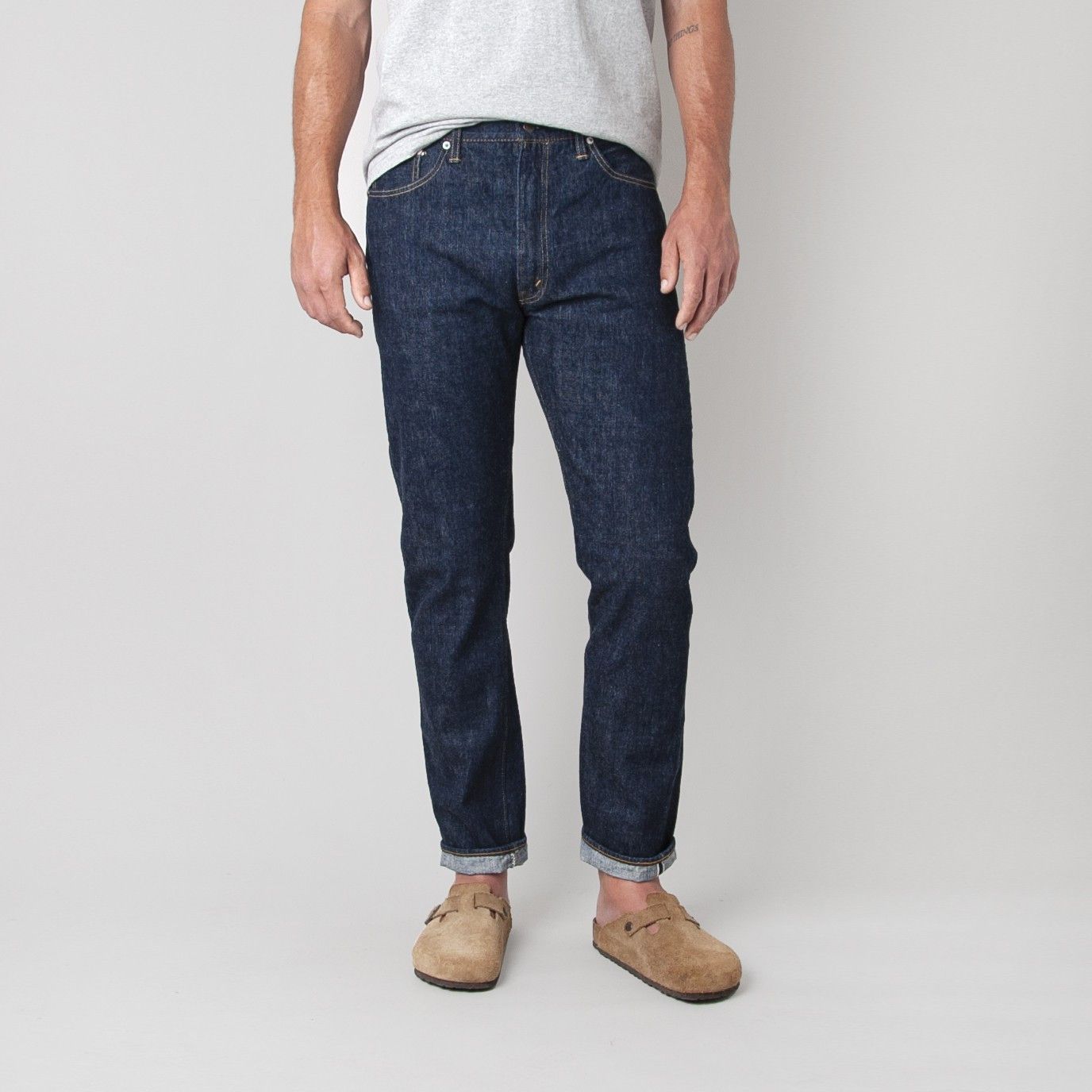 Orslow orSlow 107 Ivy Slim Fit Jeans - Indigo Denim One Wash Size US 30 / EU 46 - 1 Thumbnail