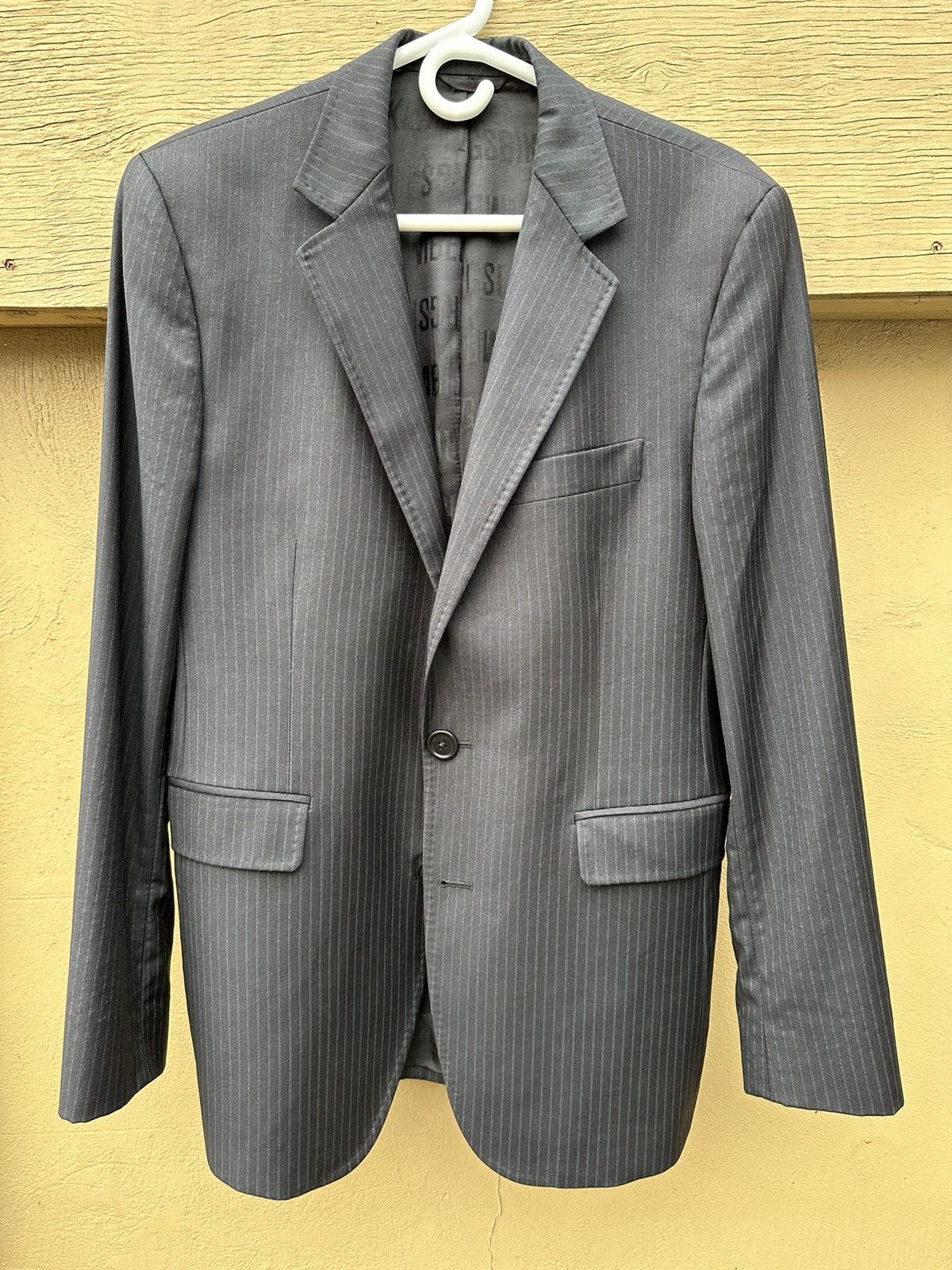Vintage Dirk Bikkimbergs Viscosa Blazer Jacket striped