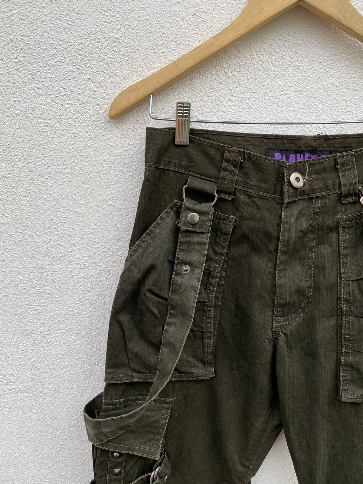 Japanese Brand Japanese Brand Planet Five bondage cargo Multipocket pants Size US 29 - 6 Thumbnail