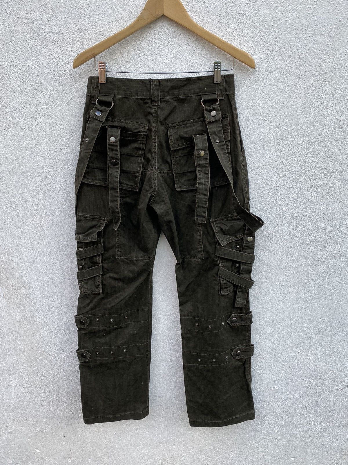 Japanese Brand Japanese Brand Planet Five bondage cargo Multipocket pants Size US 29 - 12 Thumbnail