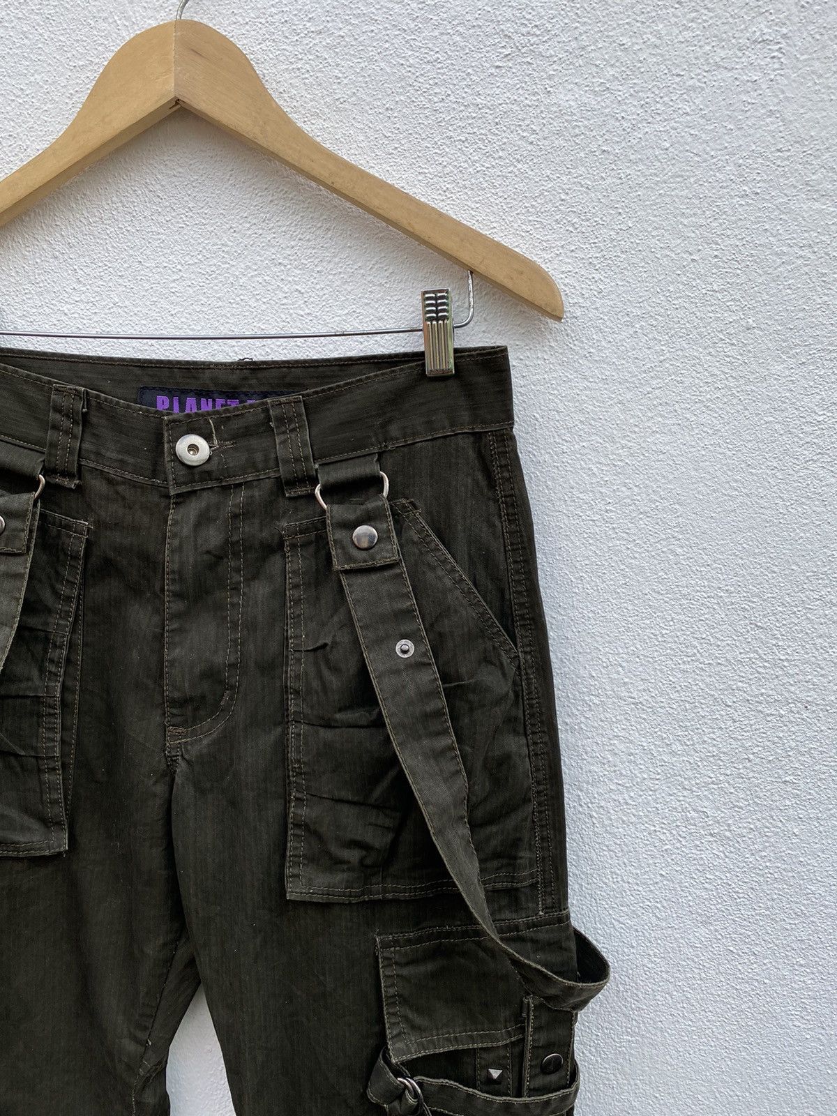 Japanese Brand Japanese Brand Planet Five bondage cargo Multipocket pants Size US 29 - 5 Thumbnail