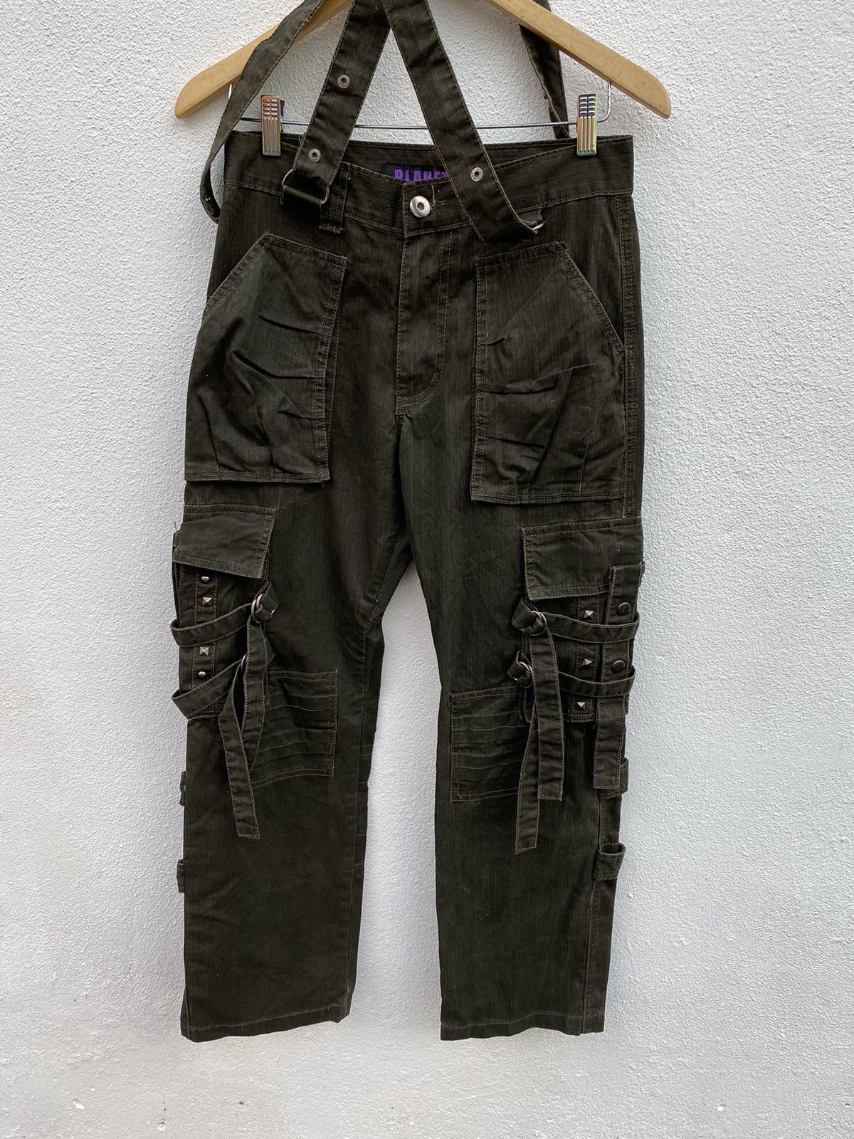Japanese Brand Japanese Brand Planet Five bondage cargo Multipocket pants Size US 29 - 8 Thumbnail