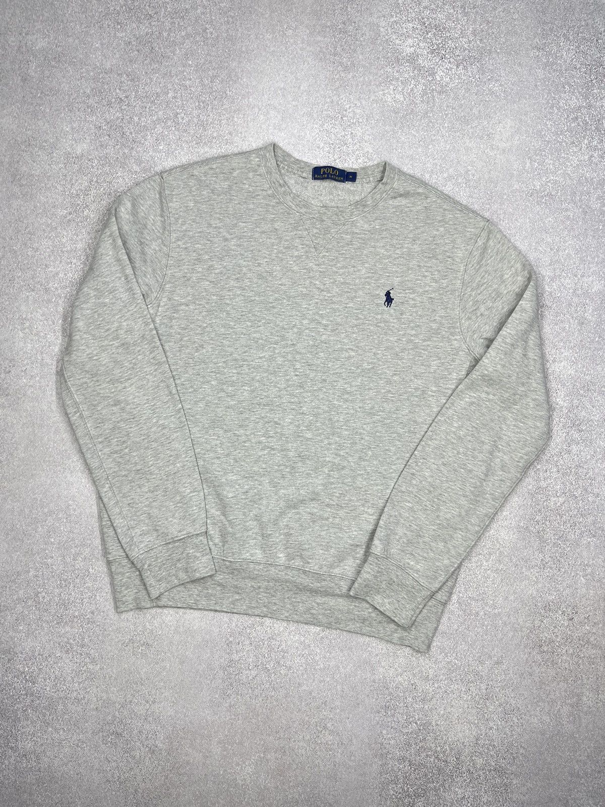 Mens POLO RALPH LAUREN Sweatshirt Grey Rugby
