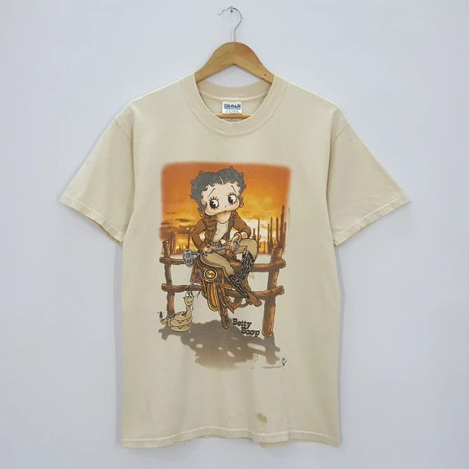 Cartoon Network × Vintage Vintage Betty Boop COWBOY style t-shirt Size US M / EU 48-50 / 2 - 1 Thumbnail