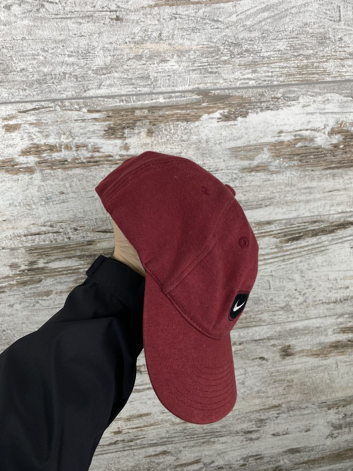 Nike × Vintage Mens Vintage Nike centre swoosh cap rare streetwear y2k 90s Size ONE SIZE - 4 Thumbnail