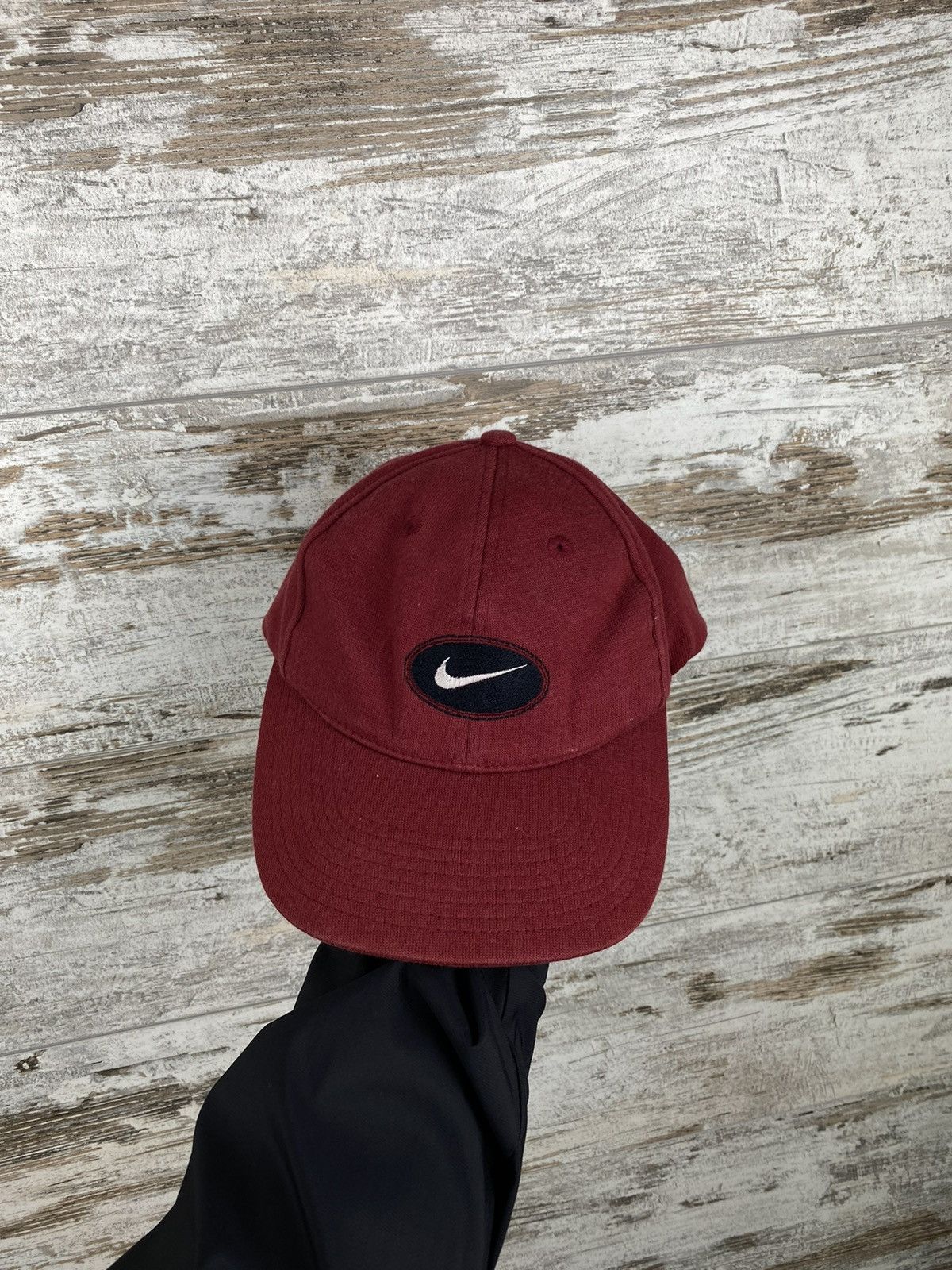 Nike × Vintage Mens Vintage Nike centre swoosh cap rare streetwear y2k 90s Size ONE SIZE - 1 Thumbnail