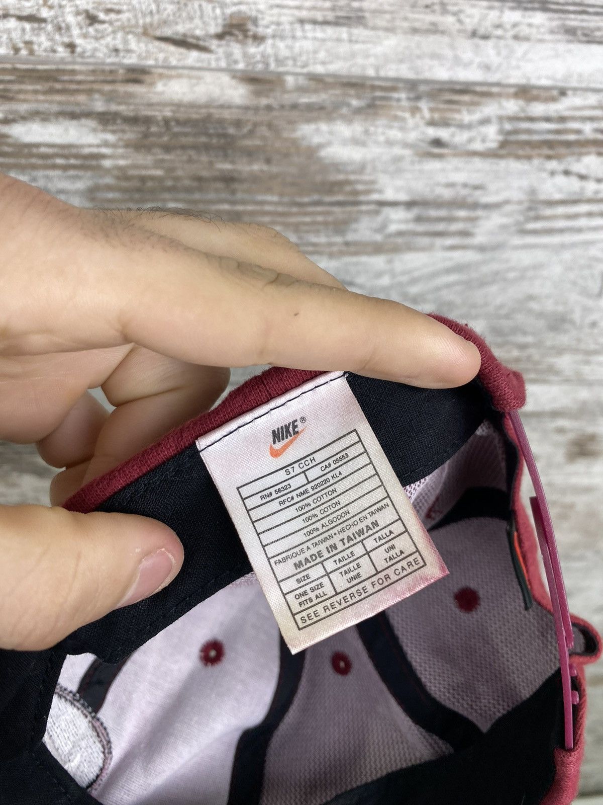 Nike × Vintage Mens Vintage Nike centre swoosh cap rare streetwear y2k 90s Size ONE SIZE - 9 Thumbnail