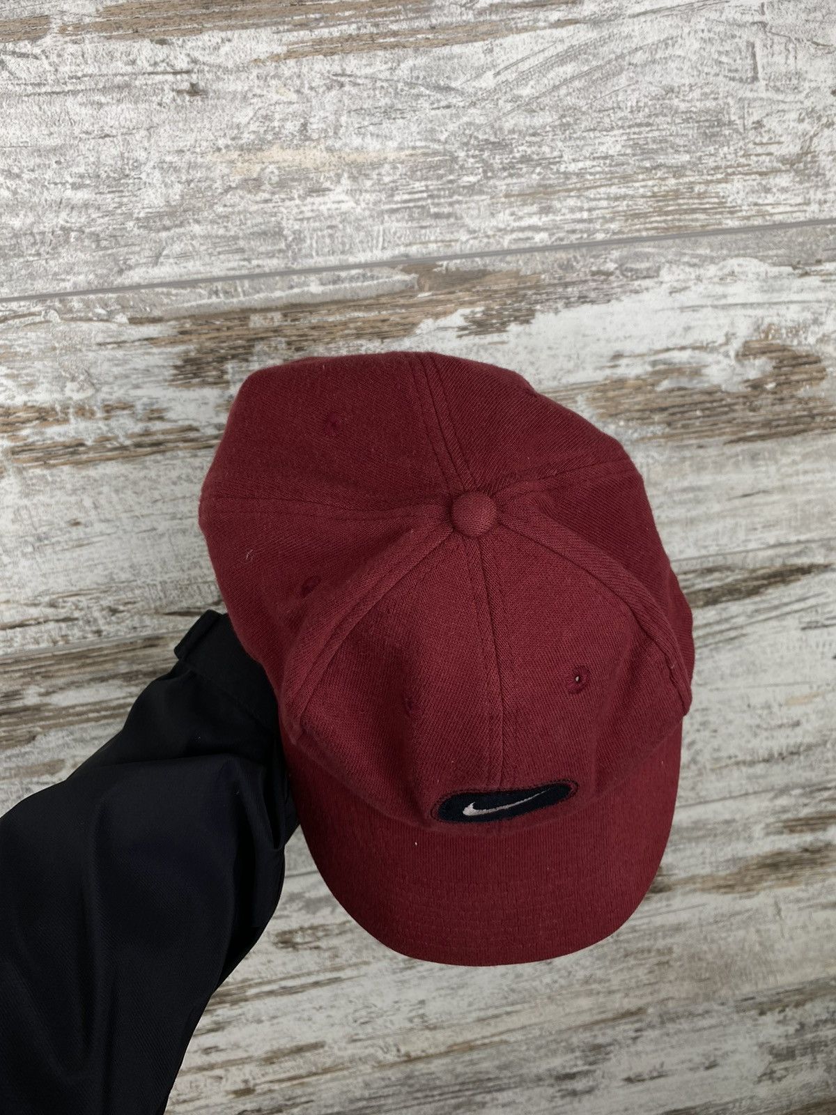 Nike × Vintage Mens Vintage Nike centre swoosh cap rare streetwear y2k 90s Size ONE SIZE - 6 Thumbnail