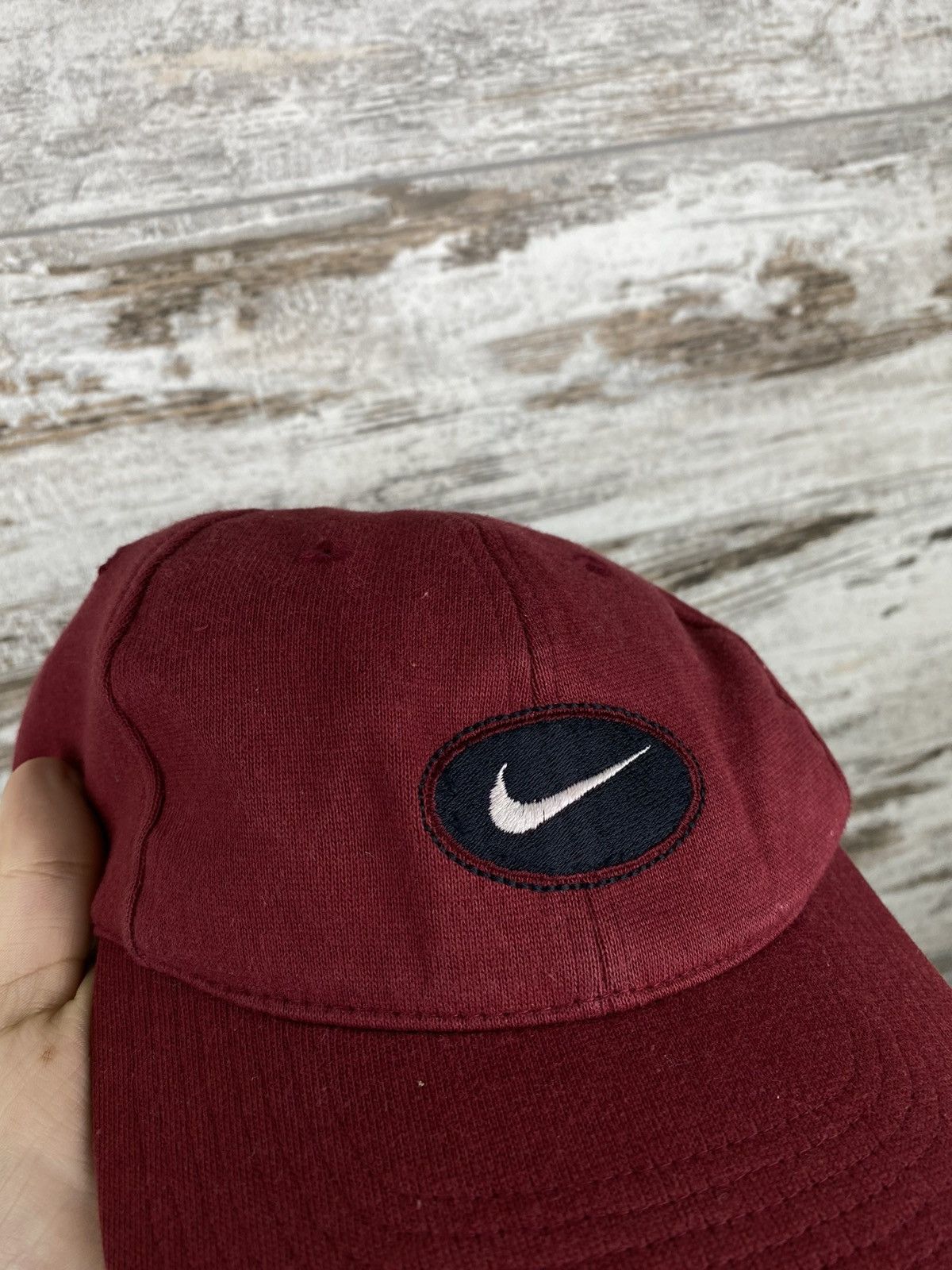 Nike × Vintage Mens Vintage Nike centre swoosh cap rare streetwear y2k 90s Size ONE SIZE - 3 Thumbnail