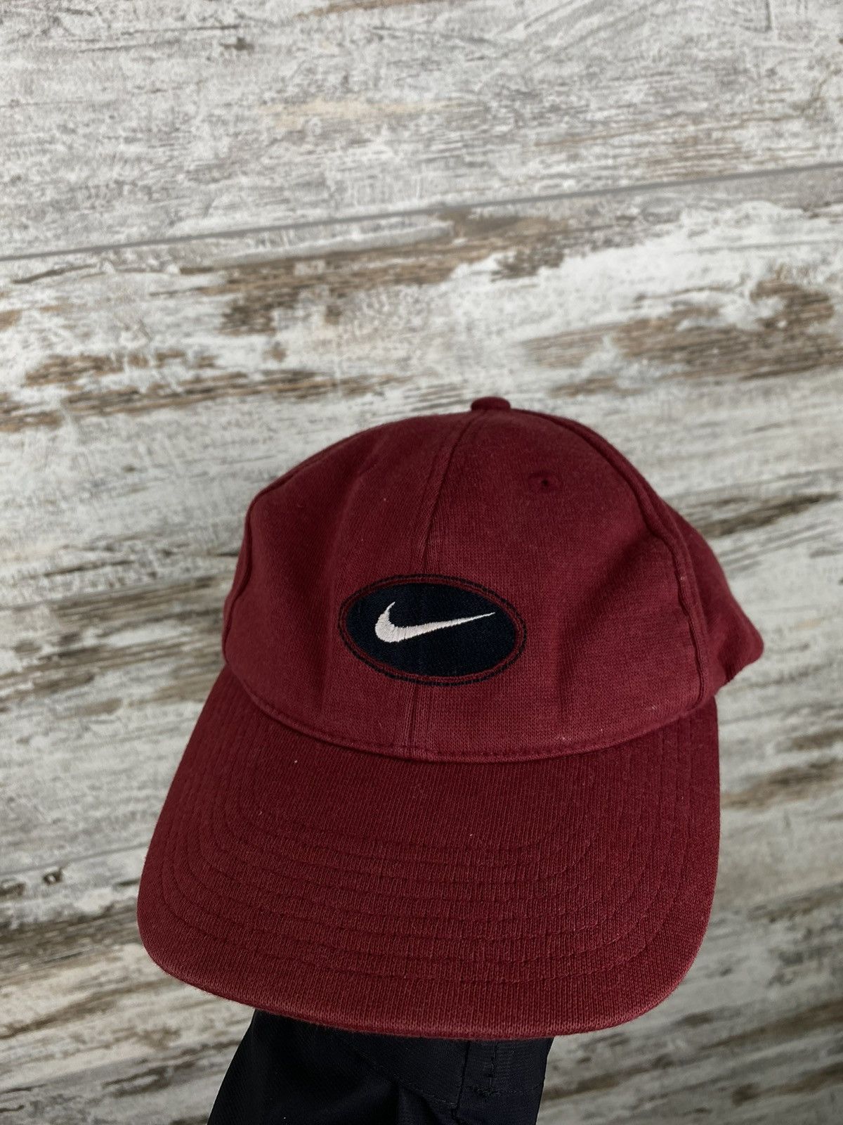 Nike × Vintage Mens Vintage Nike centre swoosh cap rare streetwear y2k 90s Size ONE SIZE - 2 Thumbnail