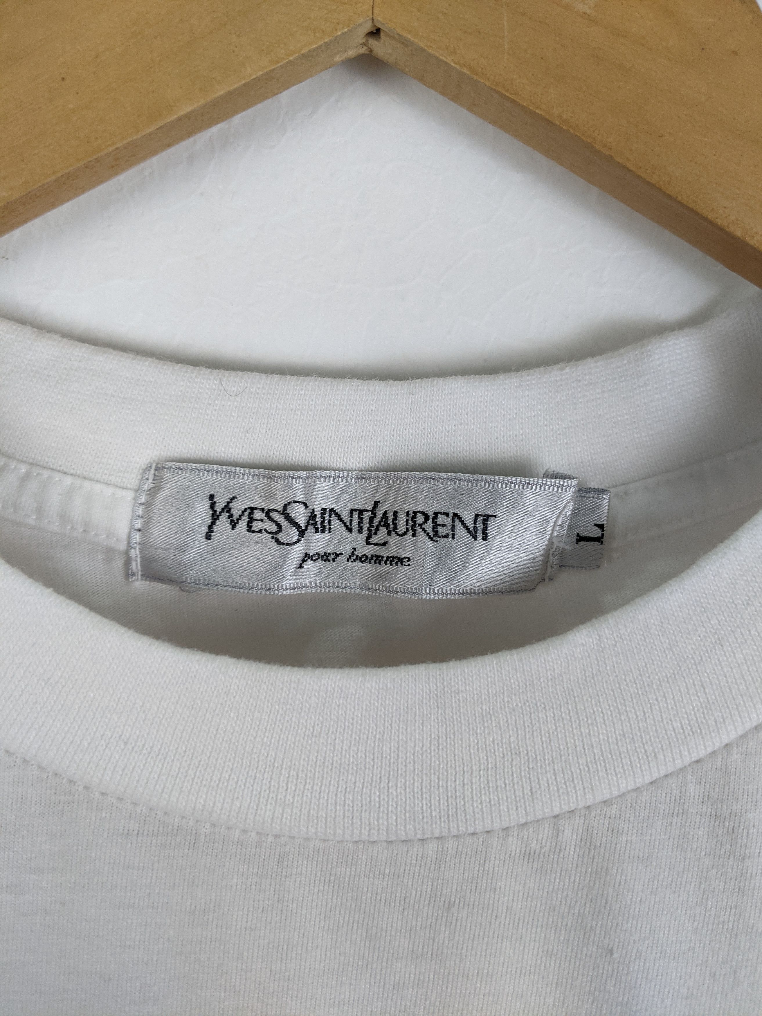 Yves Saint Laurent Yves Saint Laurent YSL pour homme Multicolor logo shirt Size US L / EU 52-54 / 3 - 4 Thumbnail