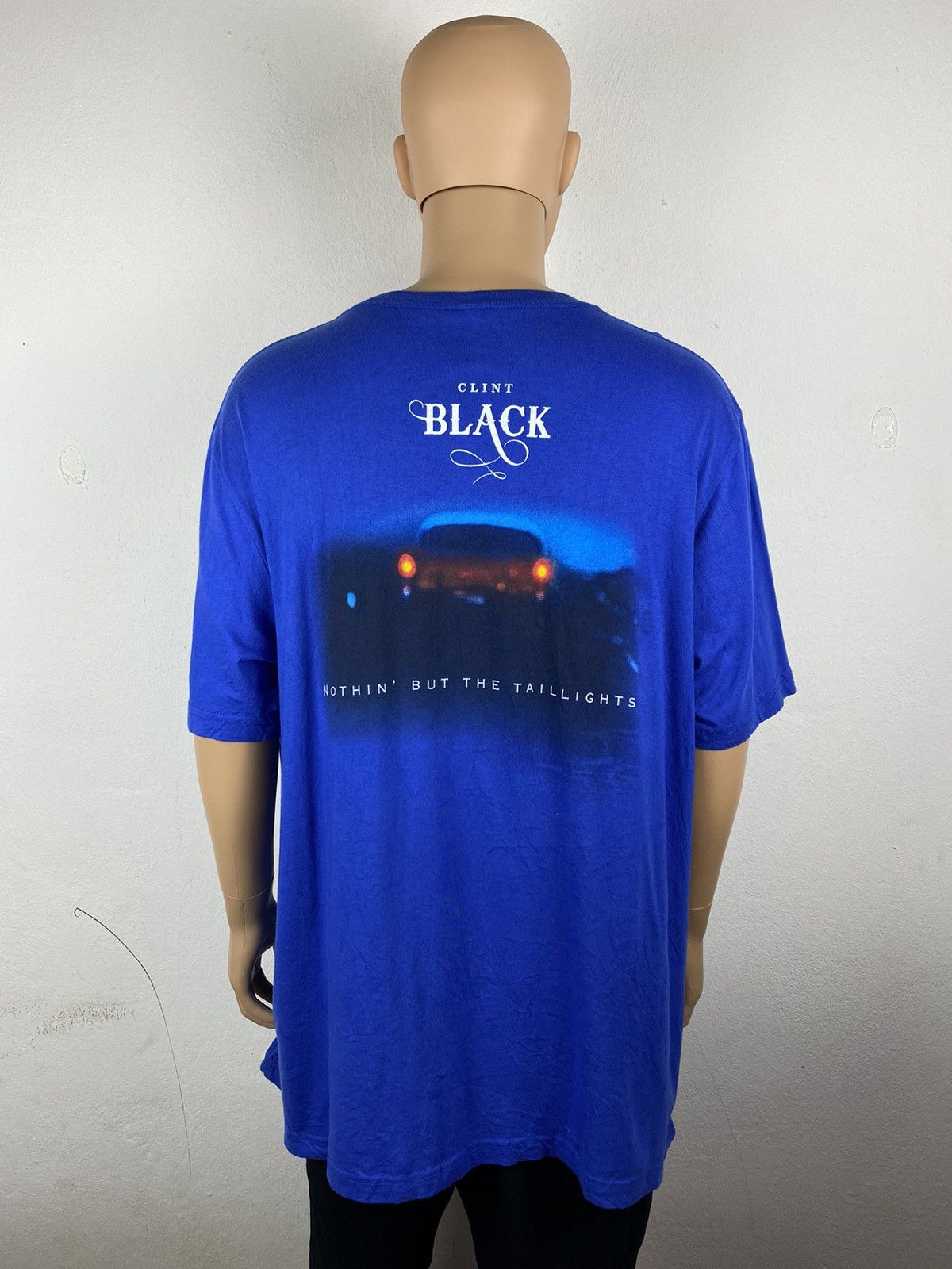 Band Tees × Vintage 🔥CLINT BLACK - American Singer T-shirt Size US XXL / EU 58 / 5 - 5 Thumbnail