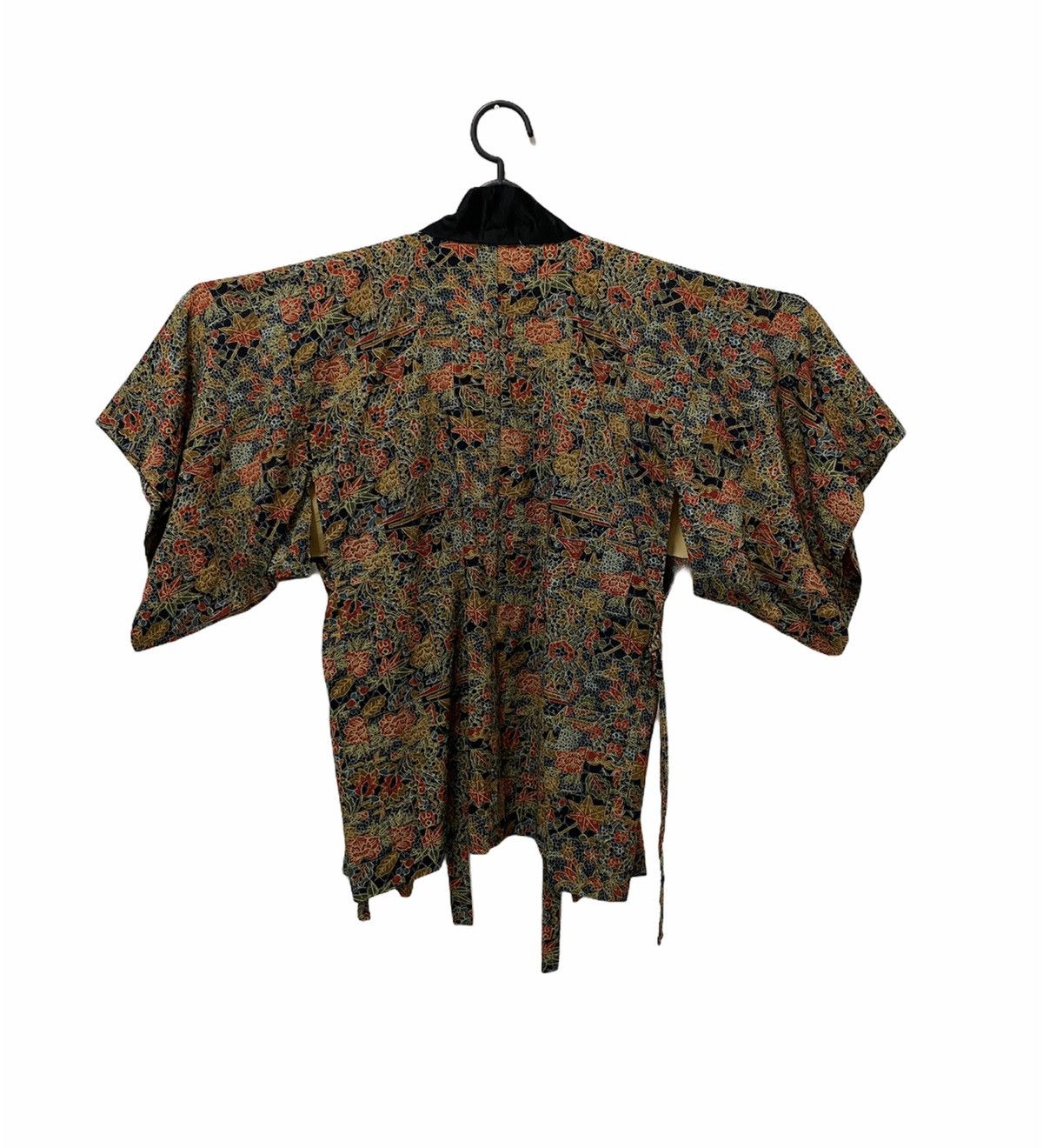 Japanese Brand 🇯🇵 Kimono Silk Multi Floral Japanese Traditional Wear Size US L / EU 52-54 / 3 - 4 Thumbnail