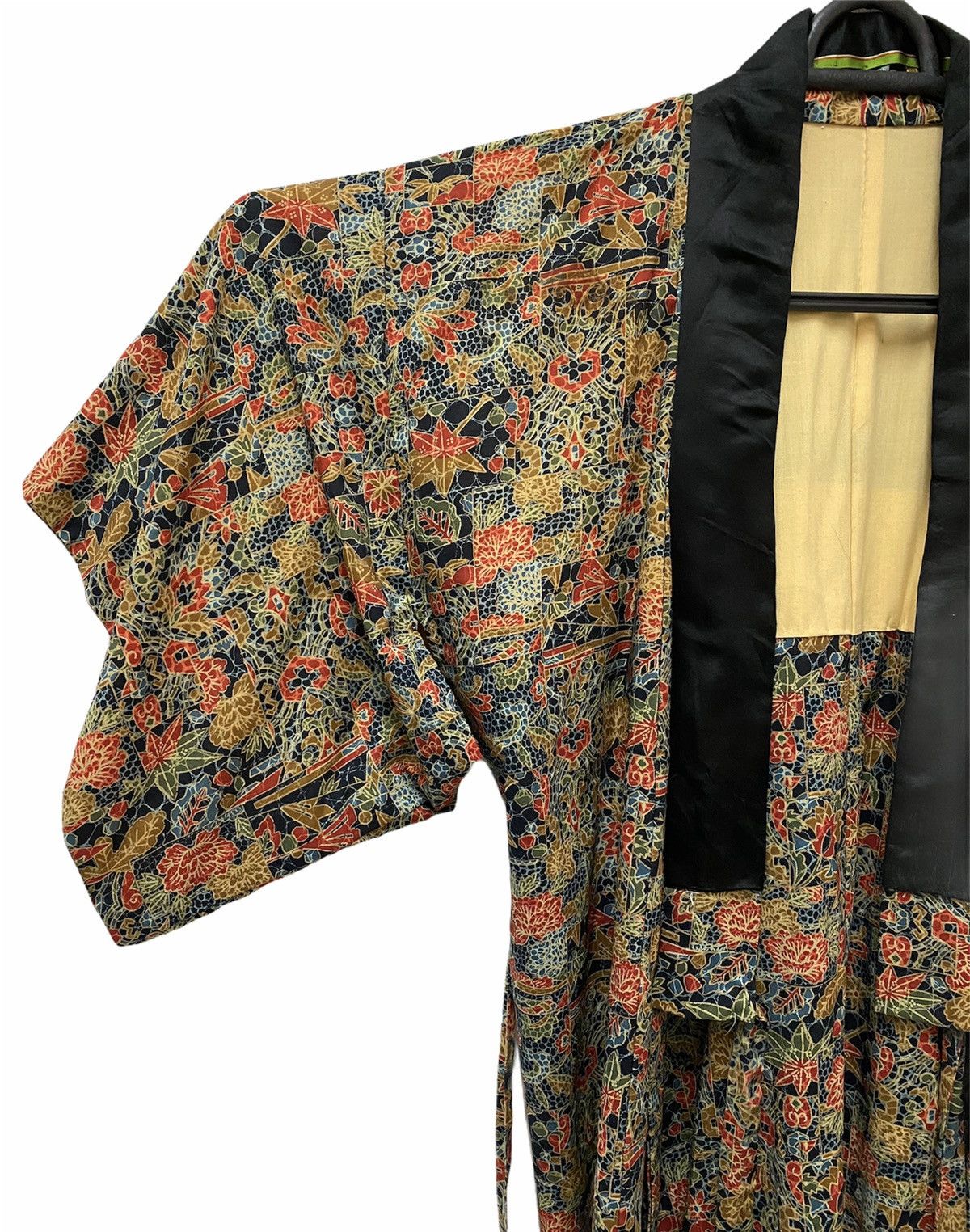 Japanese Brand 🇯🇵 Kimono Silk Multi Floral Japanese Traditional Wear Size US L / EU 52-54 / 3 - 10 Thumbnail