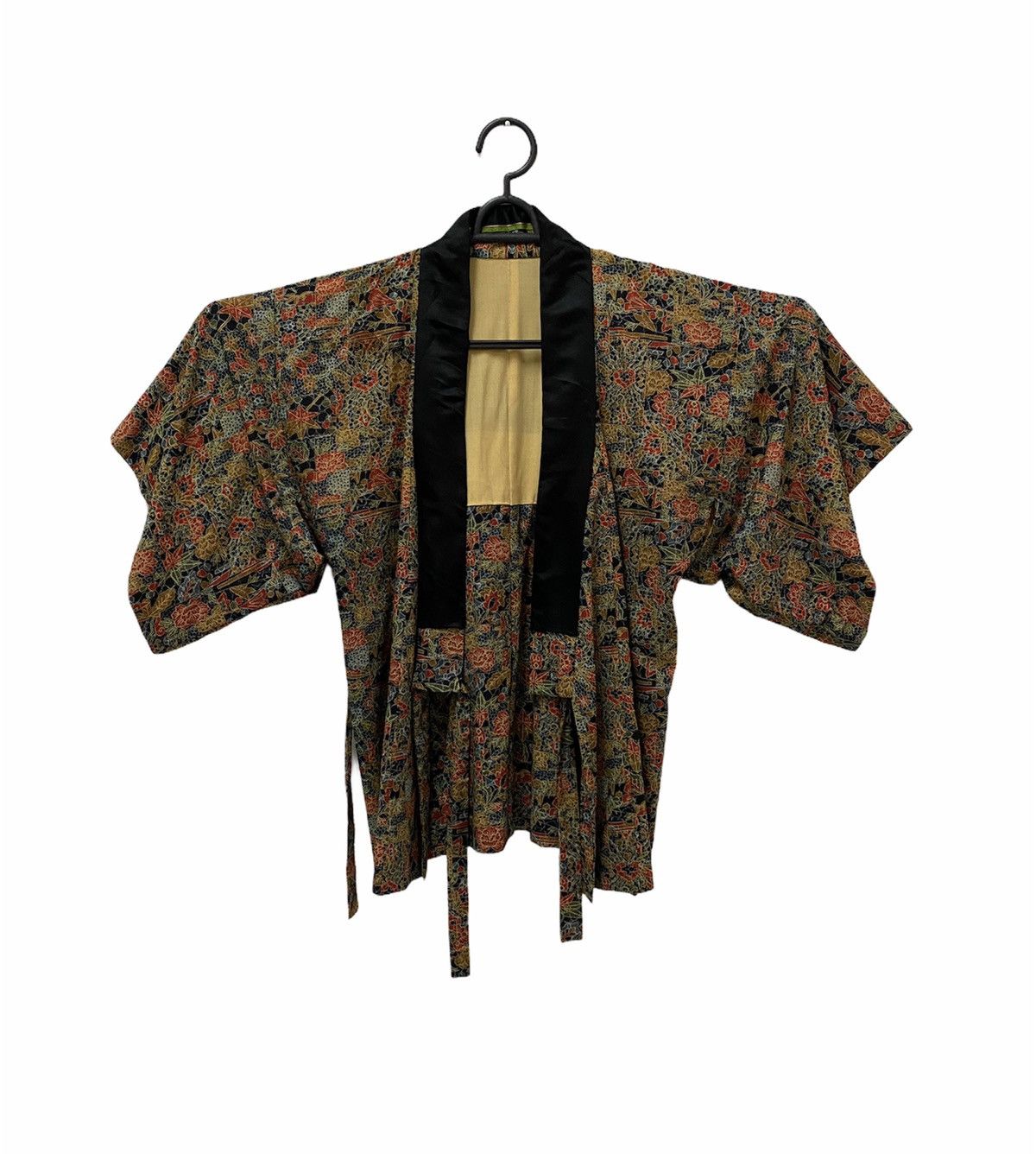 Japanese Brand 🇯🇵 Kimono Silk Multi Floral Japanese Traditional Wear Size US L / EU 52-54 / 3 - 2 Thumbnail
