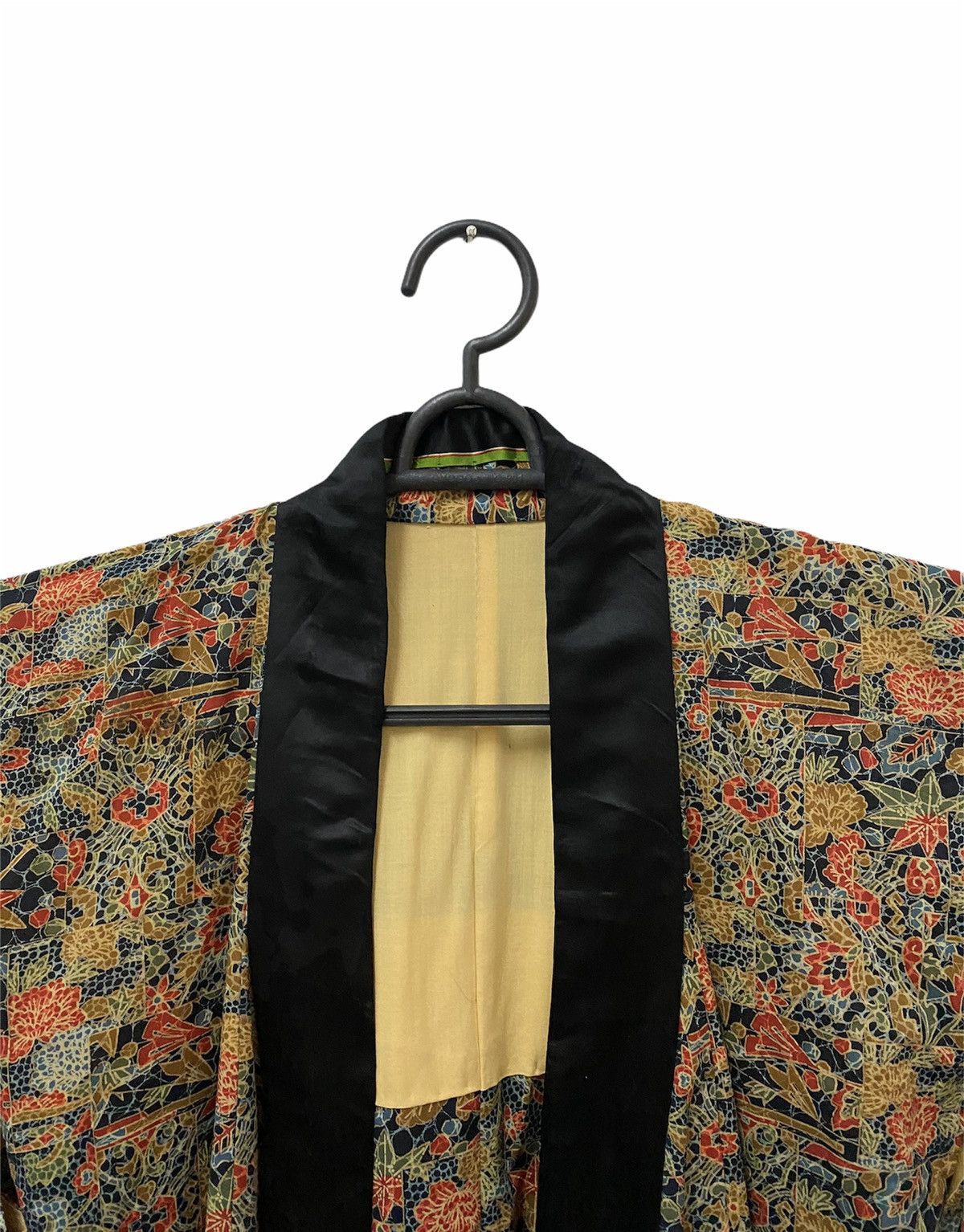 Japanese Brand 🇯🇵 Kimono Silk Multi Floral Japanese Traditional Wear Size US L / EU 52-54 / 3 - 9 Thumbnail