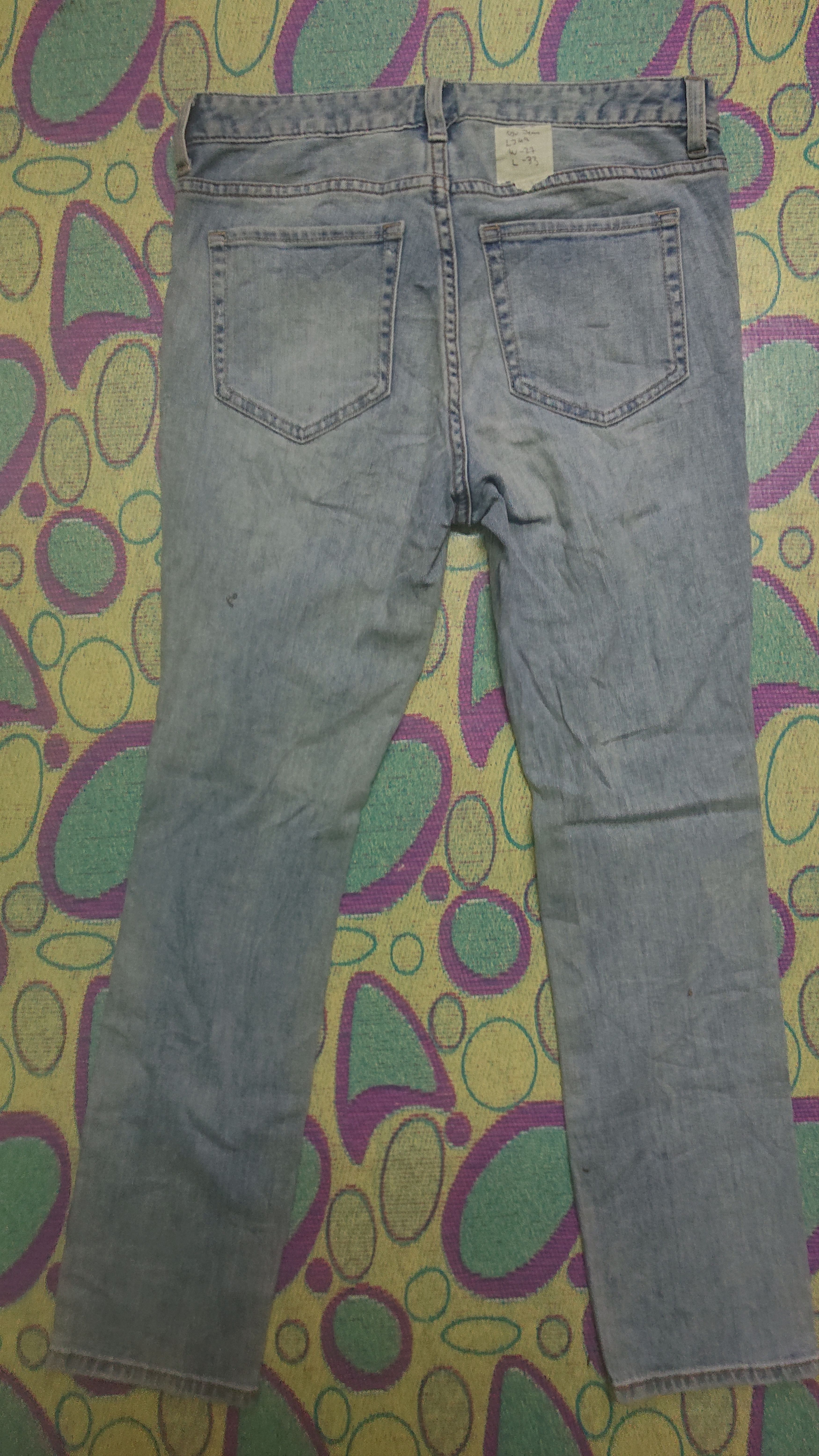 Vintage gu jeans made in japan Size 27" / US 4 / IT 40 - 2 Preview