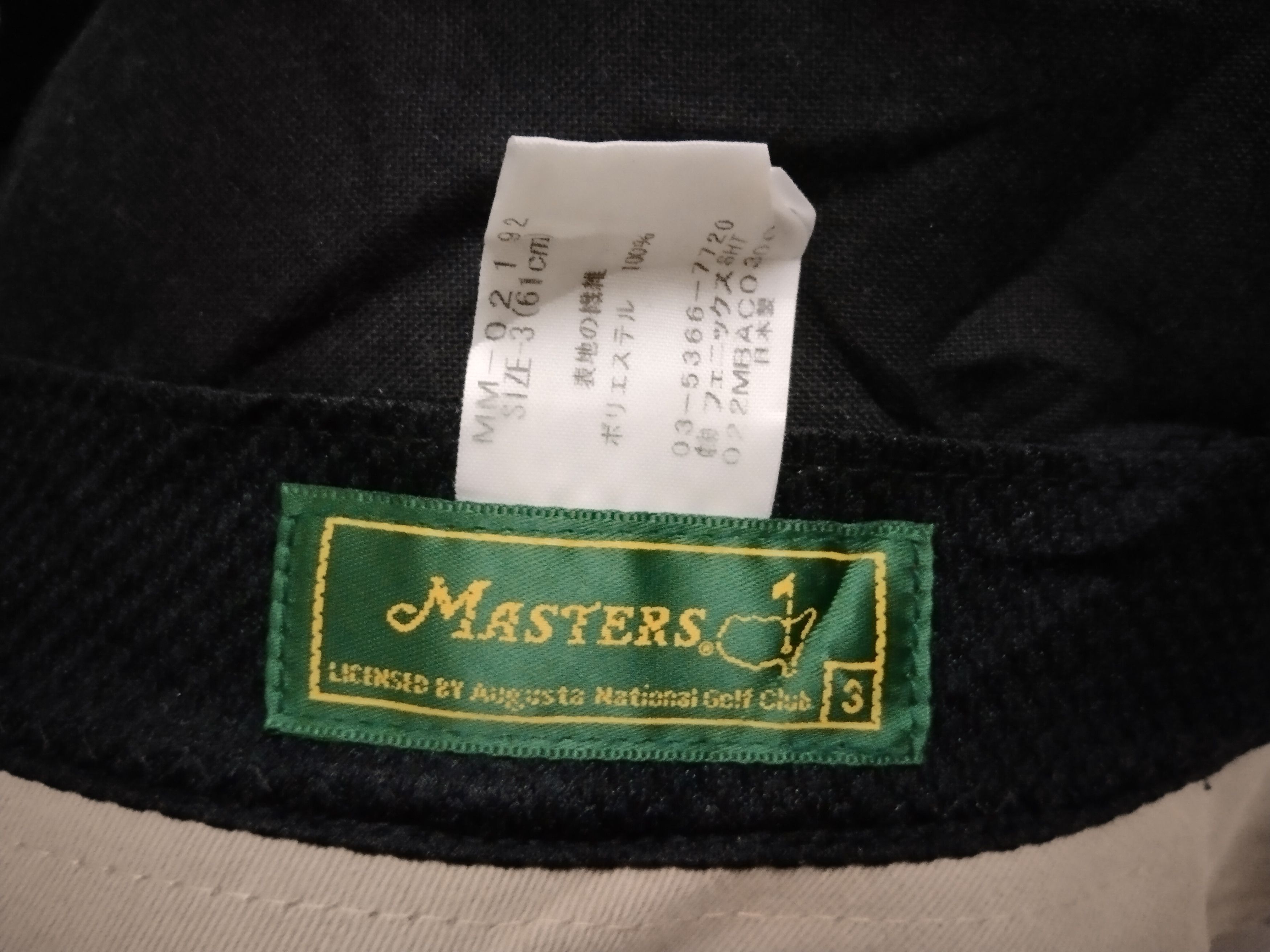 Japanese Brand × The Masters × Vintage VINTAGE GOLF MASTERS BUCKET HAT JAPAN Size ONE SIZE - 13 Thumbnail