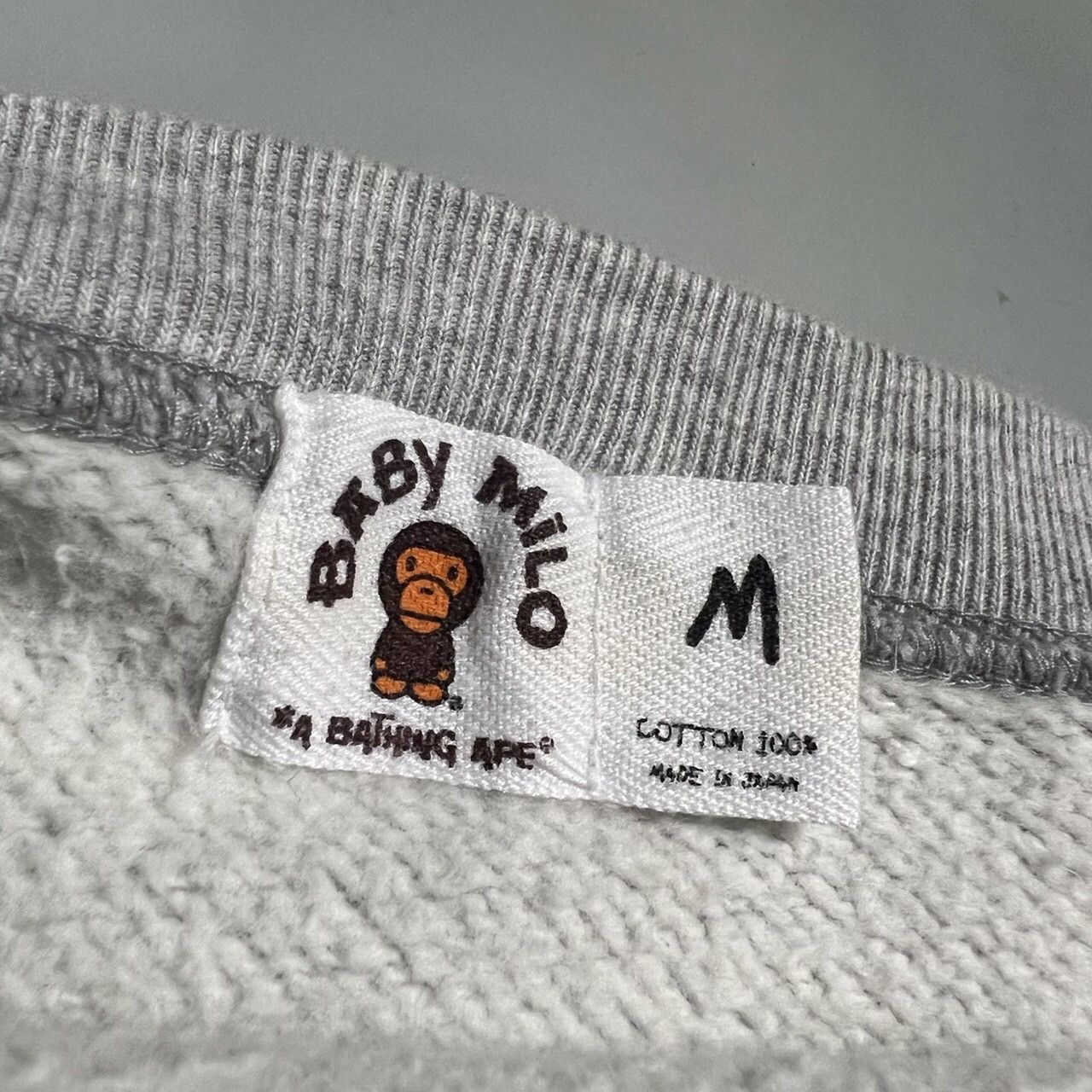 Bape Baby Milo Crewneck Size US M / EU 48-50 / 2 - 3 Thumbnail