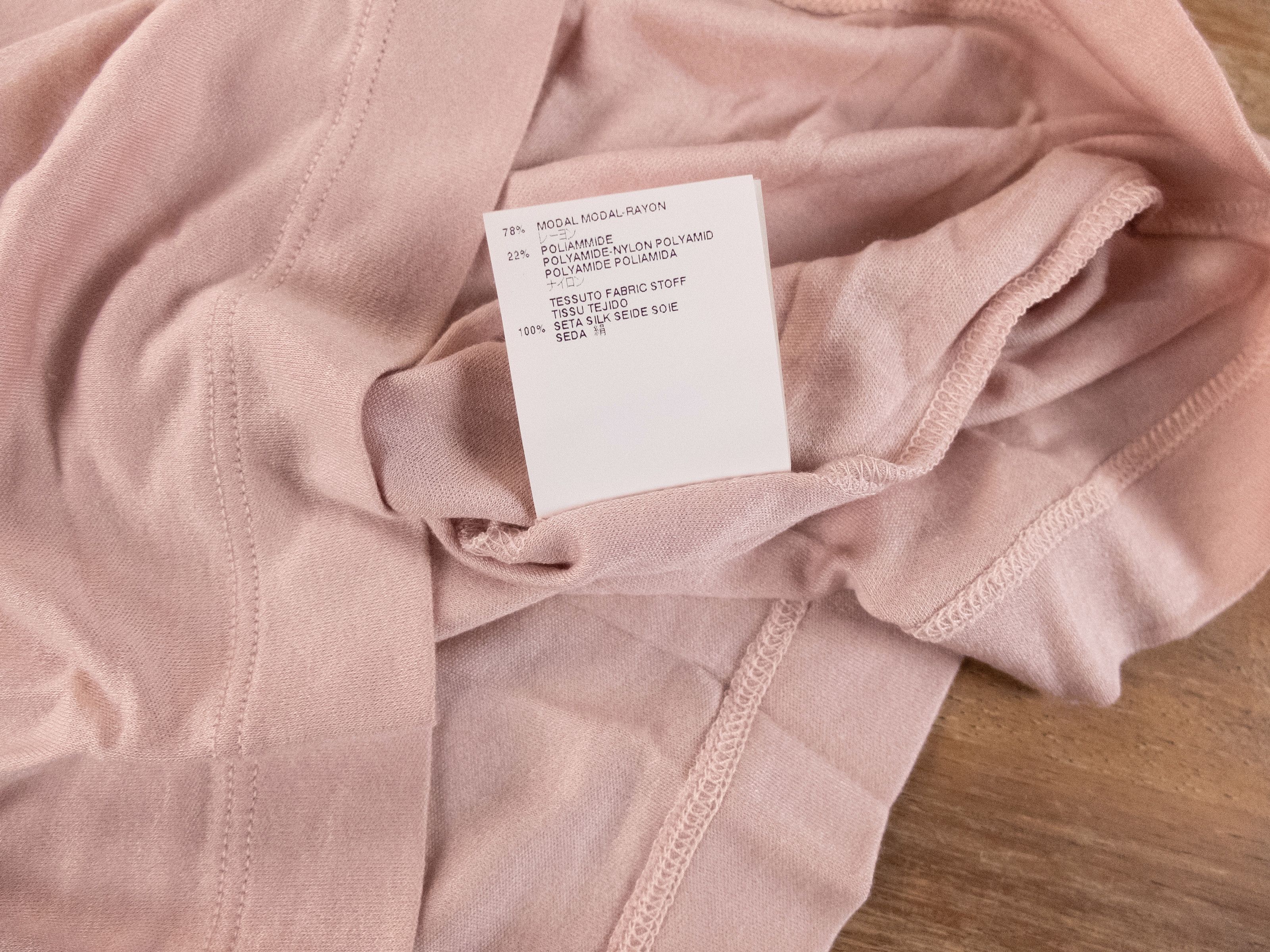 Viktor & Rolf VIKTOR & ROLF vintage dusty pink silk top blouse 38 t-shirt Size S / US 4 / IT 40 - 4 Thumbnail