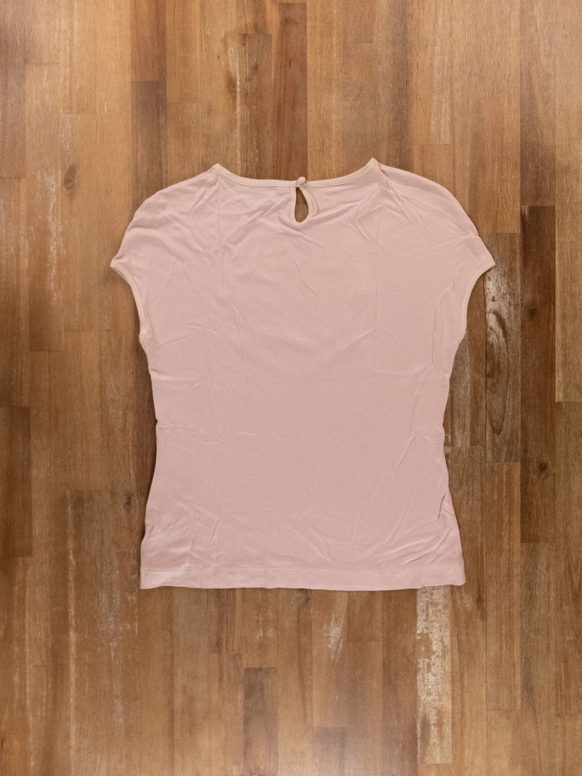 Viktor & Rolf VIKTOR & ROLF vintage dusty pink silk top blouse 38 t-shirt Size S / US 4 / IT 40 - 5 Thumbnail