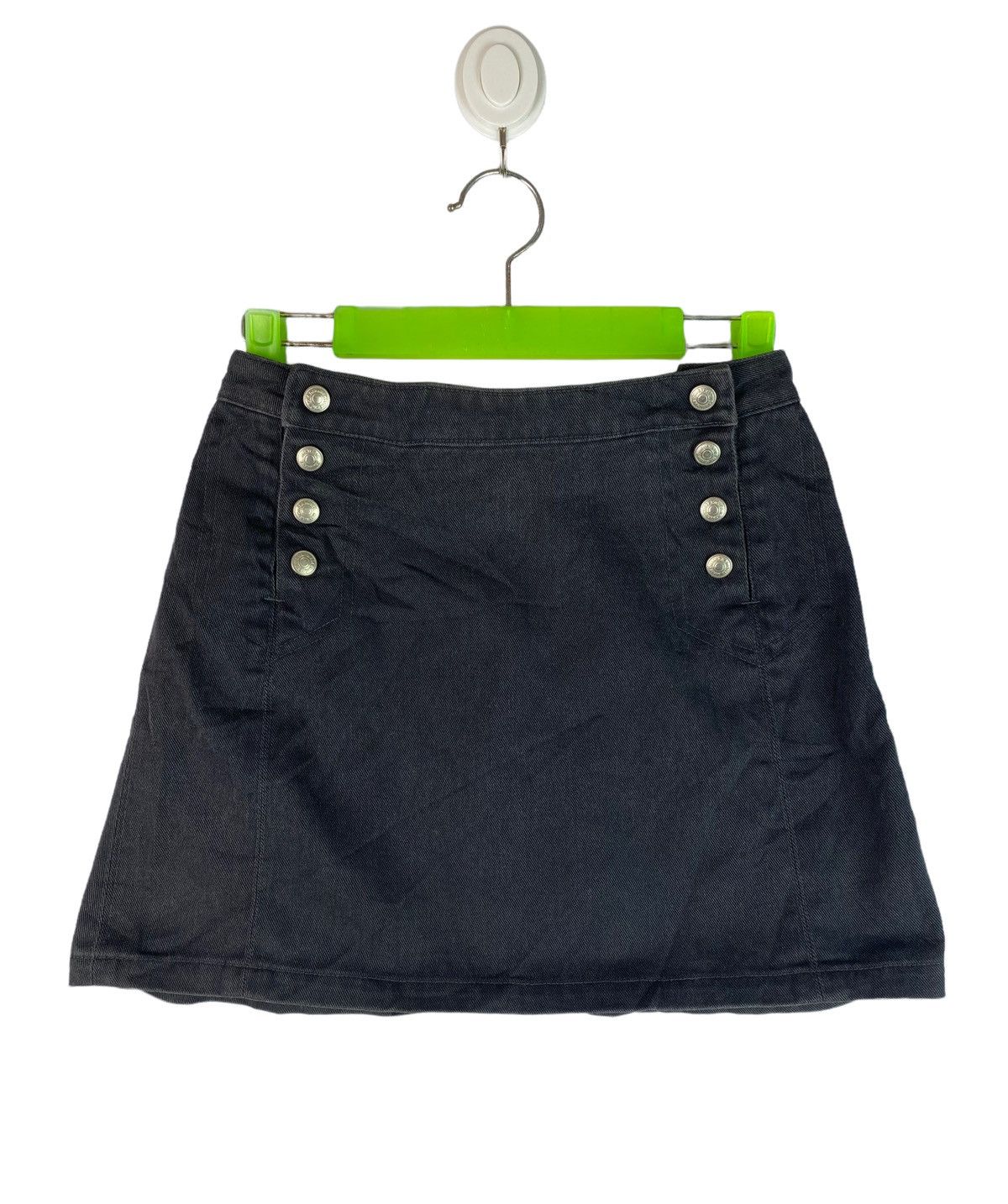 Hysteric Glamour × Japanese Brand × Vintage 90s HYSTERIC GLAMOUR button mini skirt Size 25" / US 0 / IT 36 - 1 Thumbnail