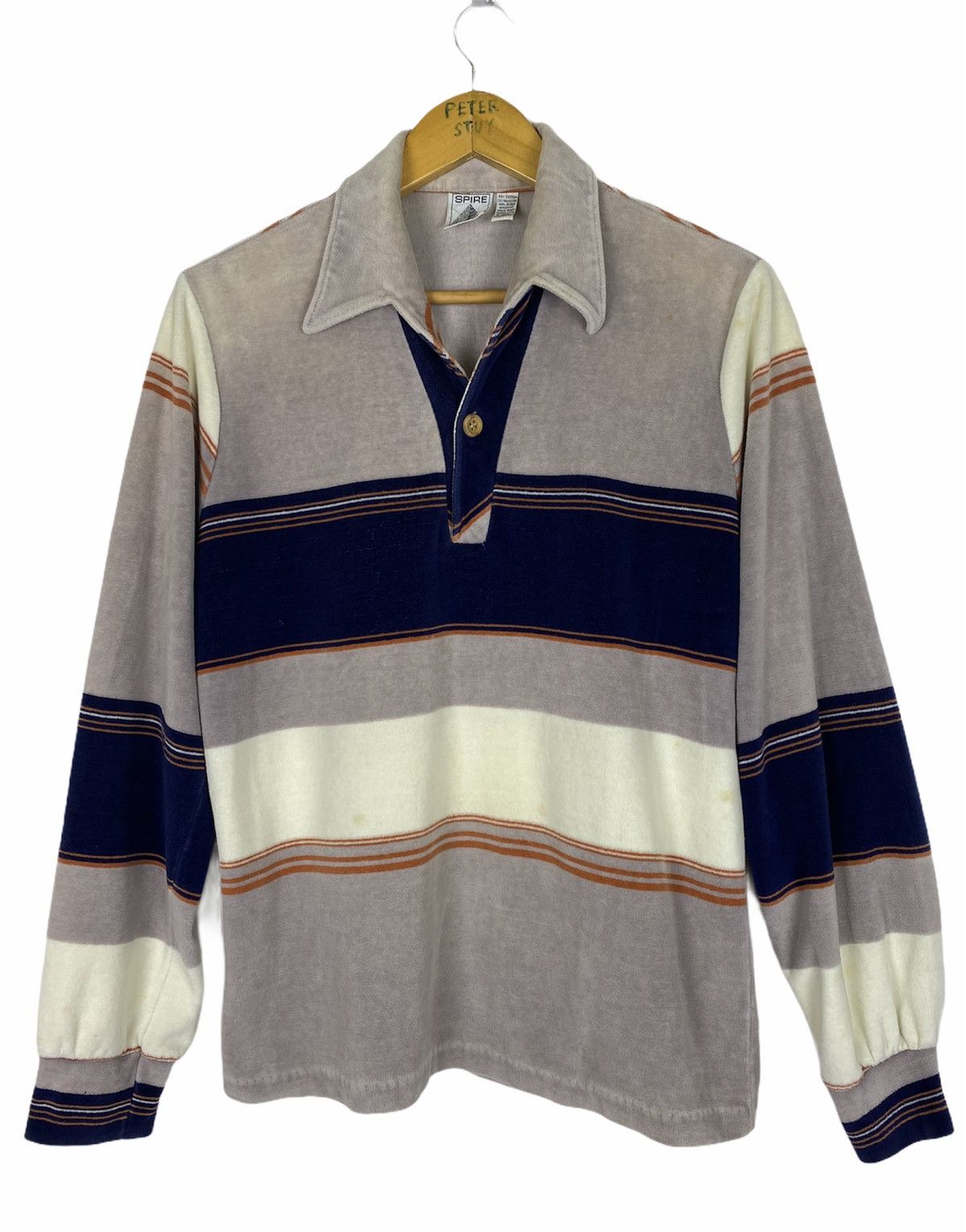 Spire SPIRE LONG SLEEVE FLEECE POLO SHIRT Size US M / EU 48-50 / 2 - 1 Thumbnail