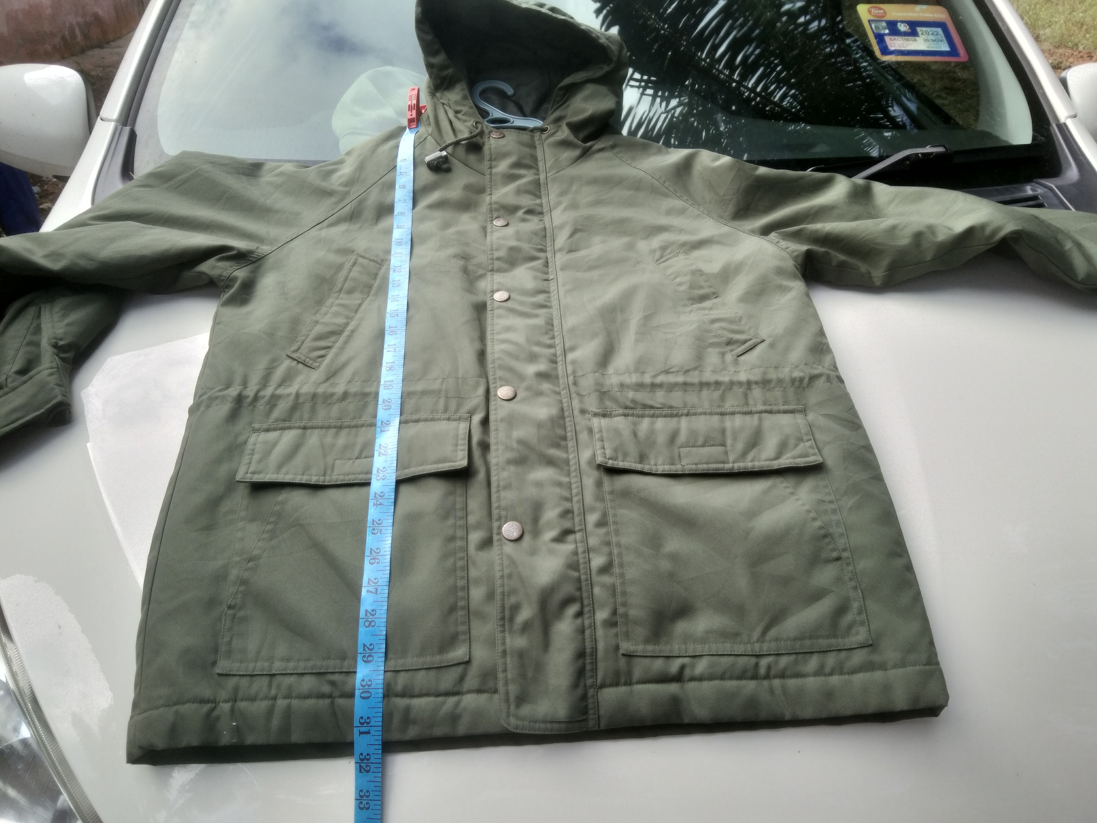 Other IVY BROTHERS MILITARY STYLE HOODIE PARKA LONG JACKET Size US L / EU 52-54 / 3 - 5 Thumbnail