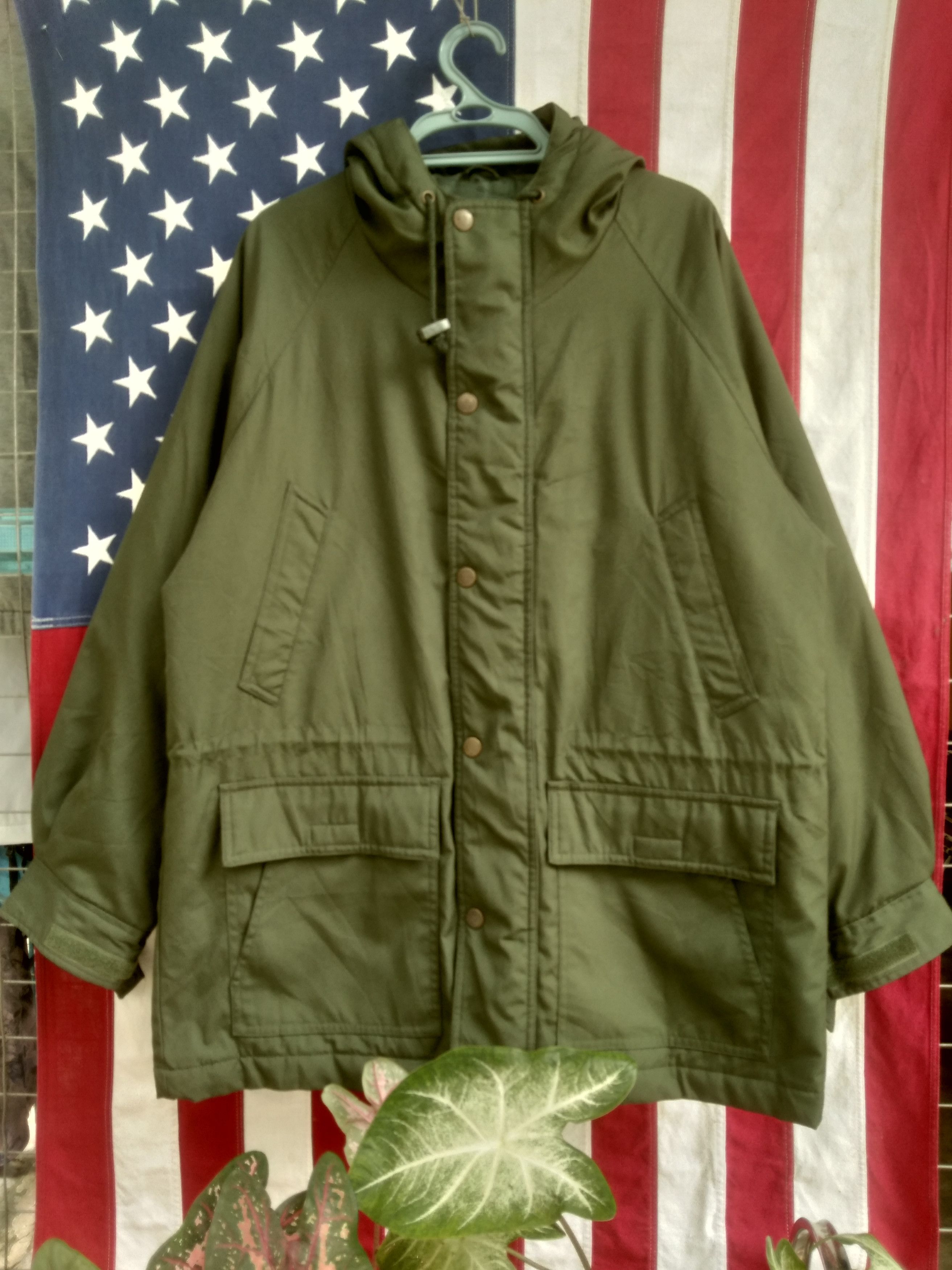 Other IVY BROTHERS MILITARY STYLE HOODIE PARKA LONG JACKET Size US L / EU 52-54 / 3 - 1 Thumbnail