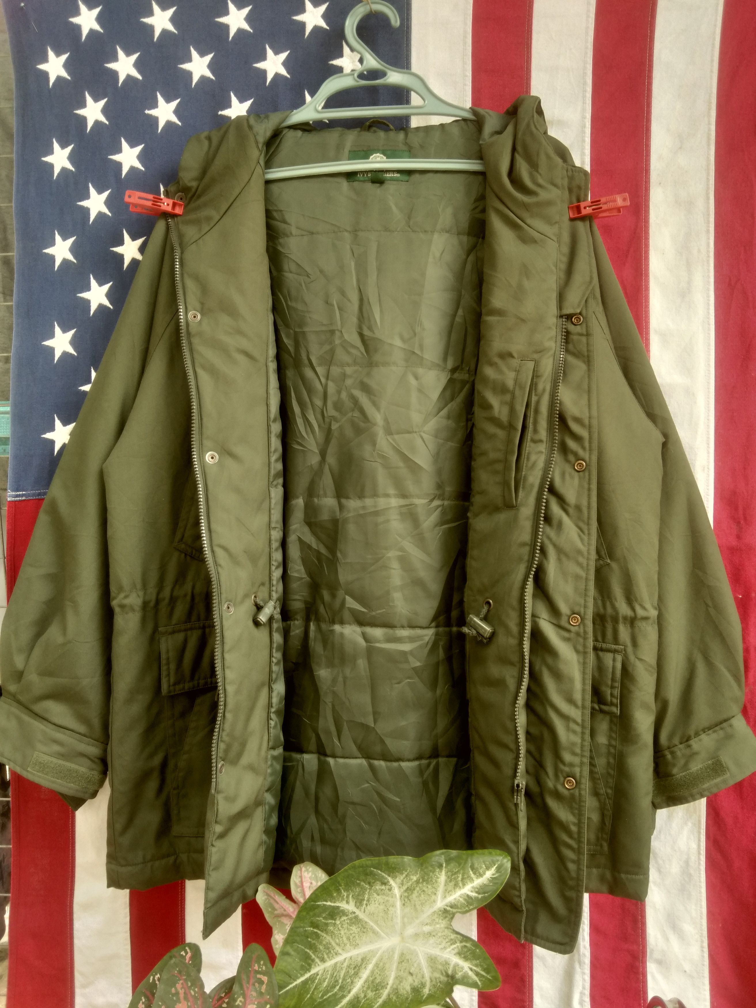 Other IVY BROTHERS MILITARY STYLE HOODIE PARKA LONG JACKET Size US L / EU 52-54 / 3 - 3 Thumbnail