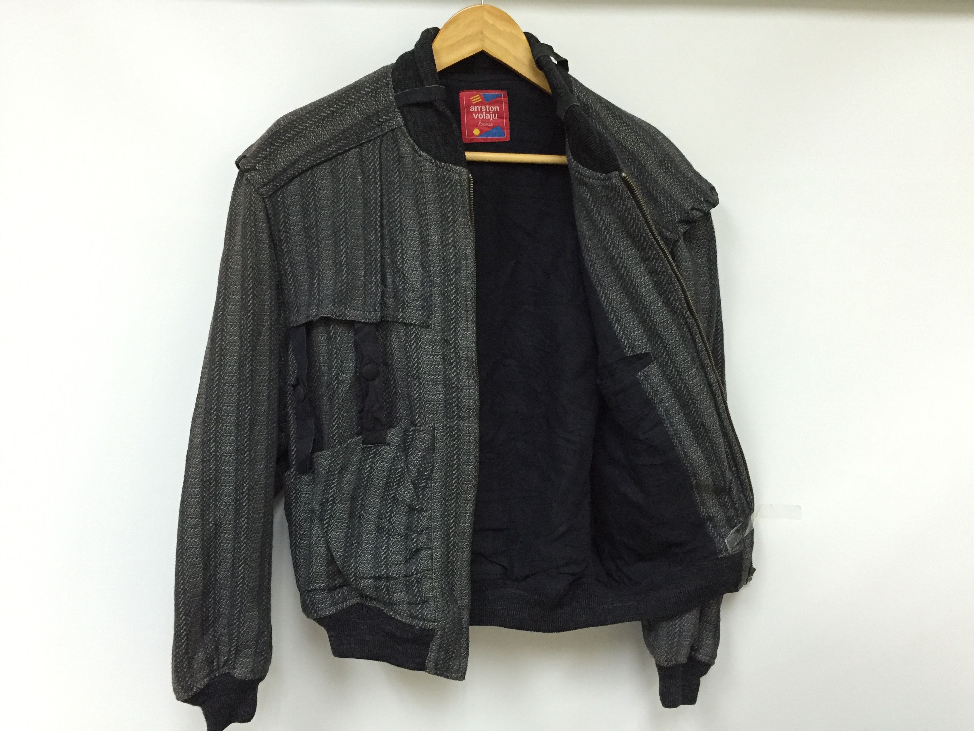 80's Arrston Volaju Kohshin Satoh Parachute Bomber Jacke