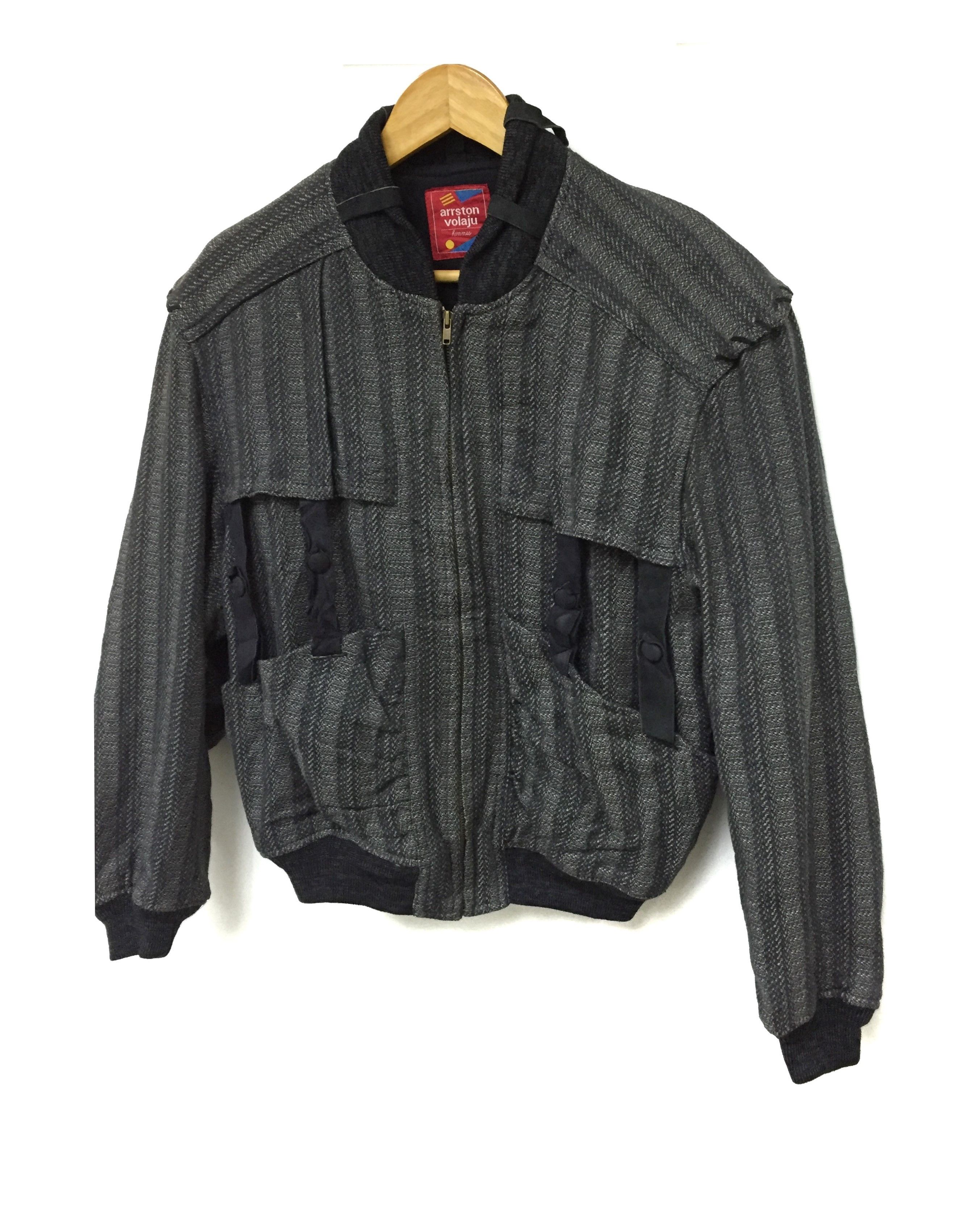 80's Arrston Volaju Kohshin Satoh Parachute Bomber Jacke