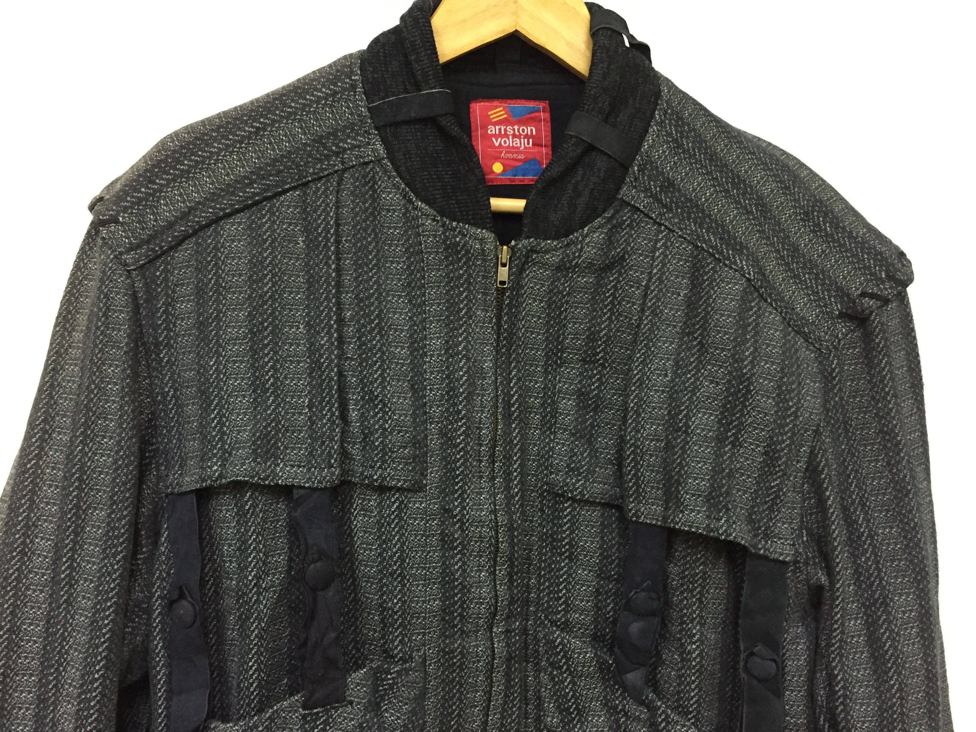 80's Arrston Volaju Kohshin Satoh Parachute Bomber Jacke