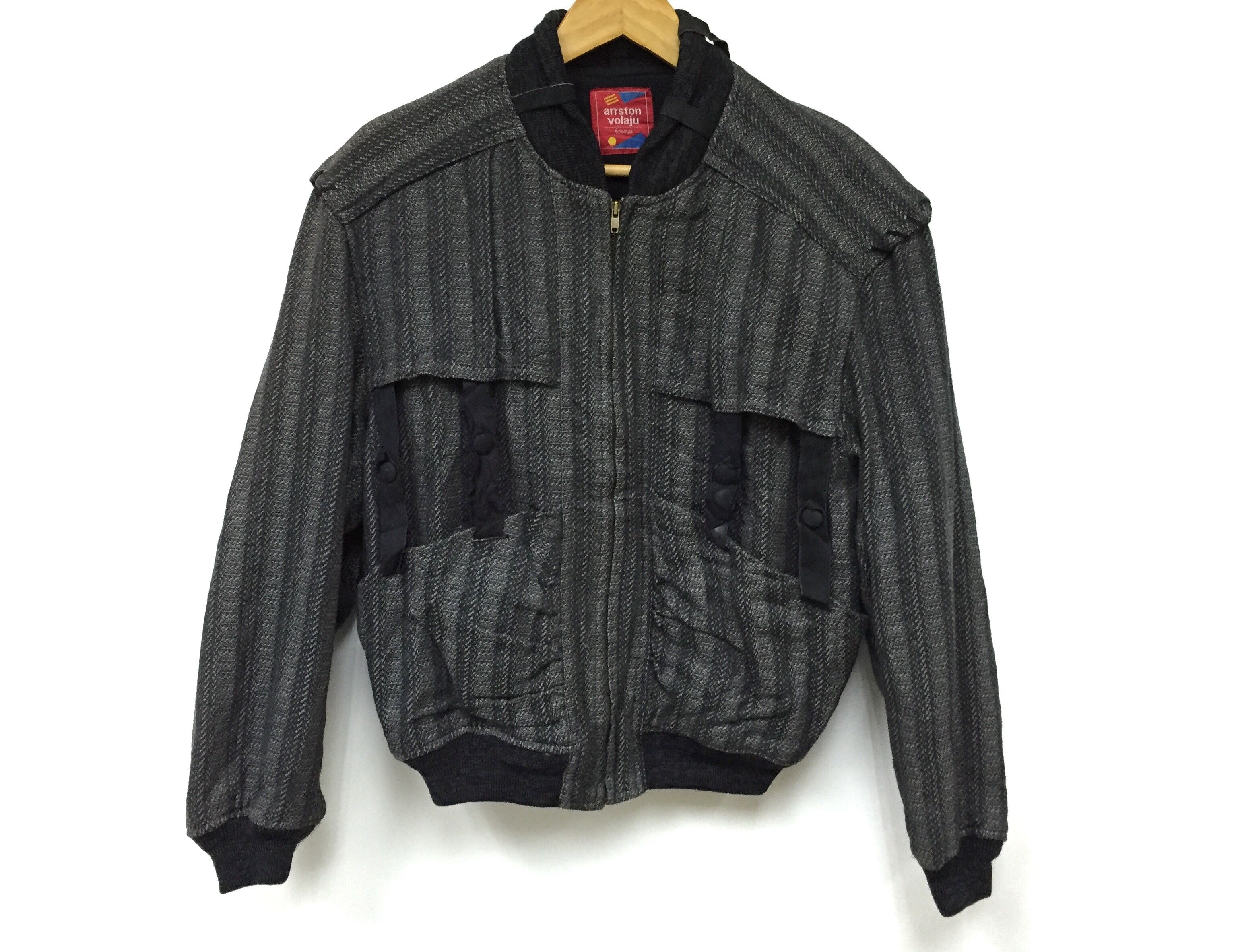 80's Arrston Volaju Kohshin Satoh Parachute Bomber Jacke