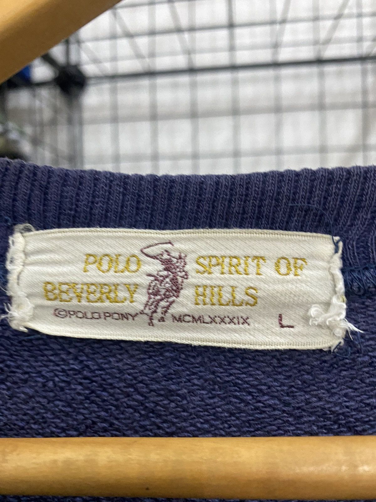 Beverly Hills Polo Club POLO SPIRIT BIG LOGO SWEATER Size US L / EU 52-54 / 3 - 5 Thumbnail