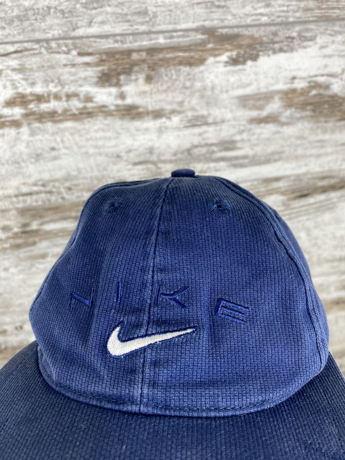Nike × Vintage Mens Vintage Nike centre swoosh cap rare streetwear y2k 90s Size ONE SIZE - 3 Thumbnail