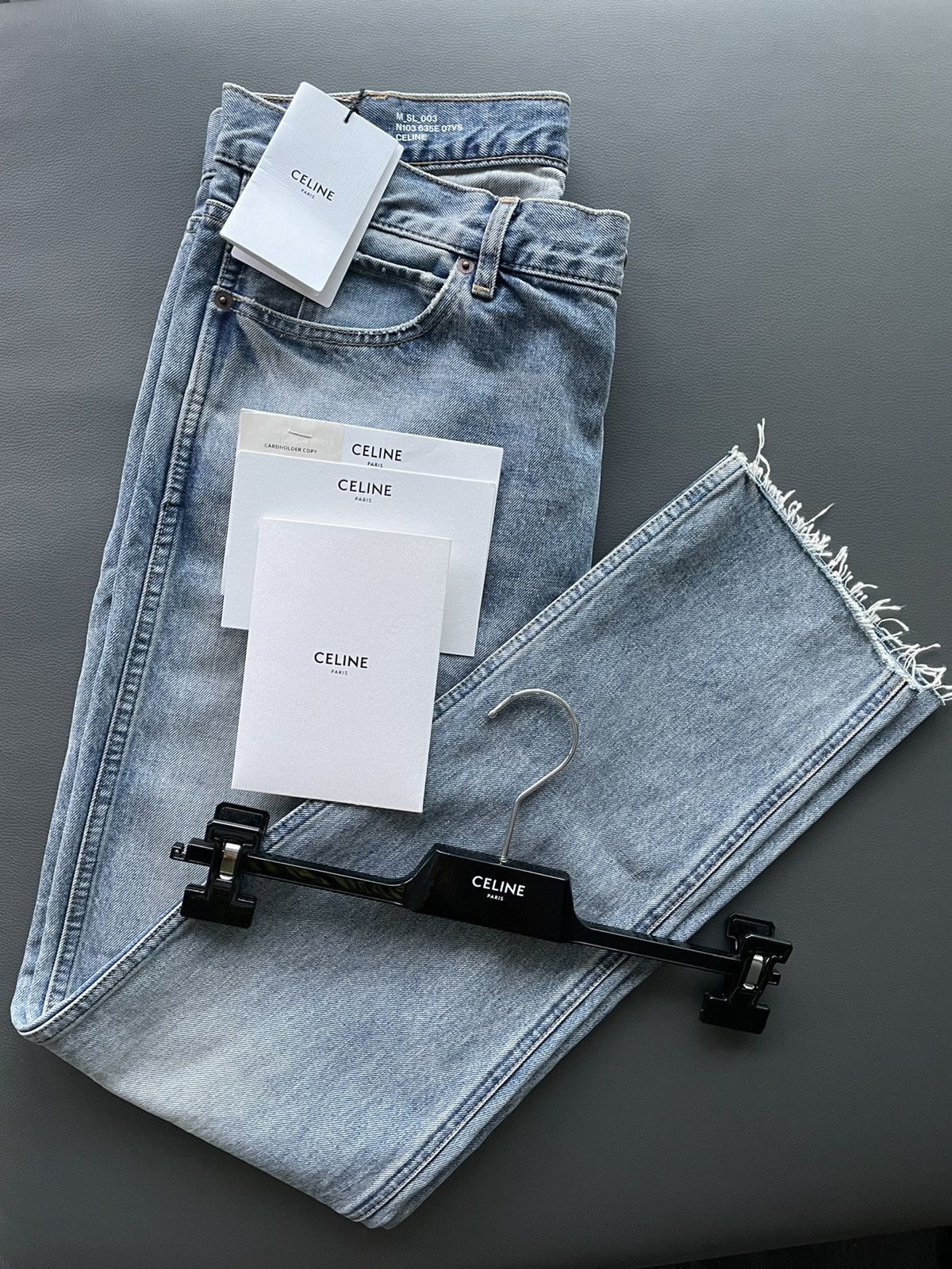Celine × Hedi Slimane SuperRunway Brand New Hedi Slimane Super Runway SL003 Denim Size US 32 / EU 48 - 2 Thumbnail