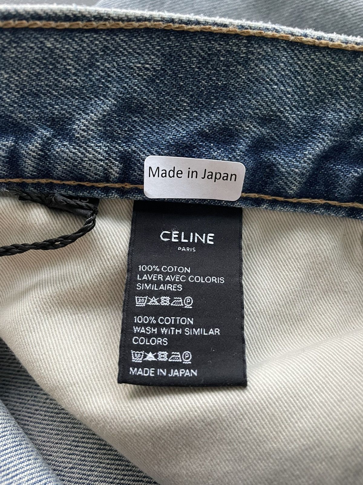 Celine × Hedi Slimane SuperRunway Brand New Hedi Slimane Super Runway SL003 Denim Size US 32 / EU 48 - 10 Thumbnail