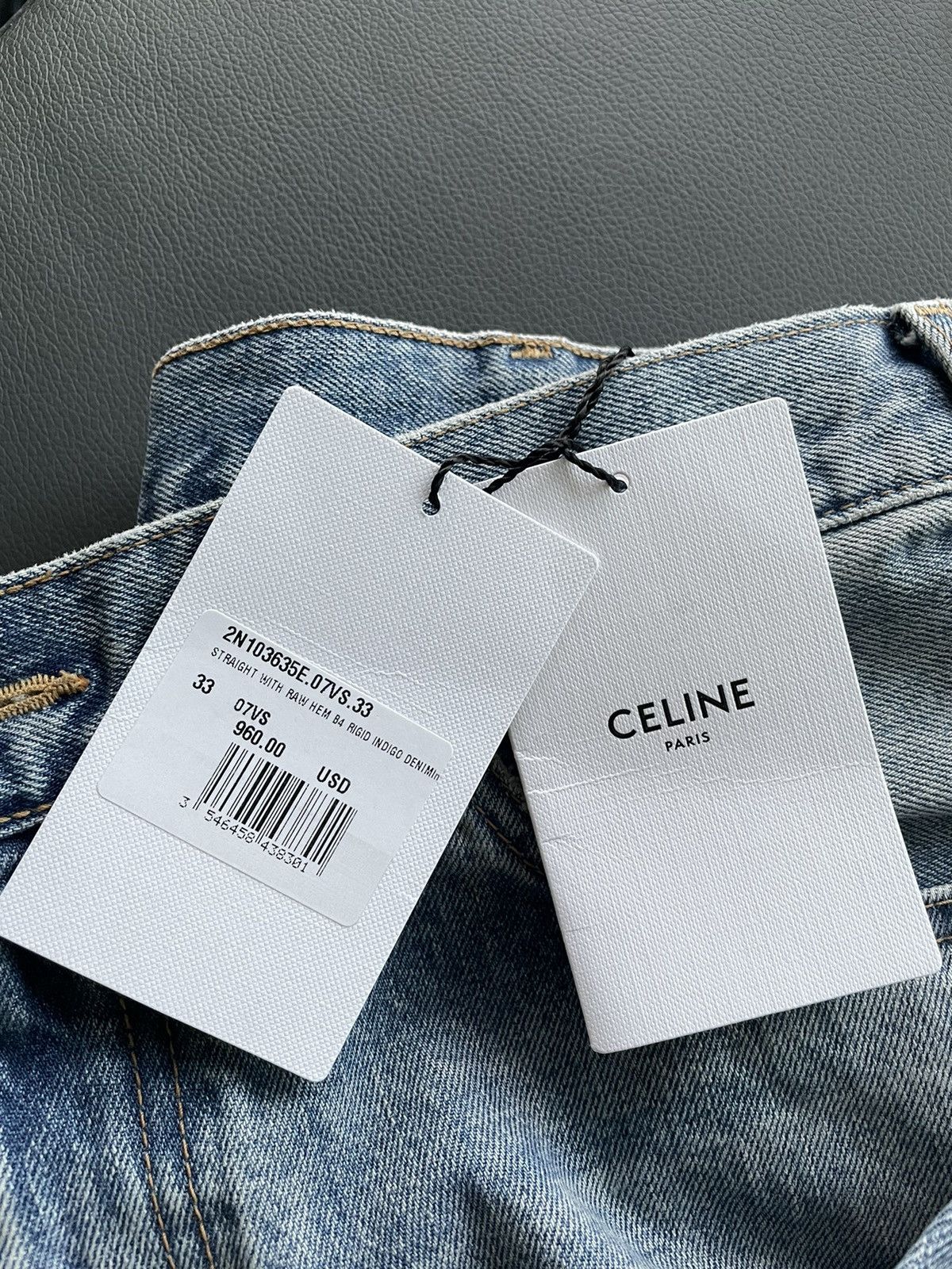 Celine × Hedi Slimane SuperRunway Brand New Hedi Slimane Super Runway SL003 Denim Size US 32 / EU 48 - 3 Thumbnail