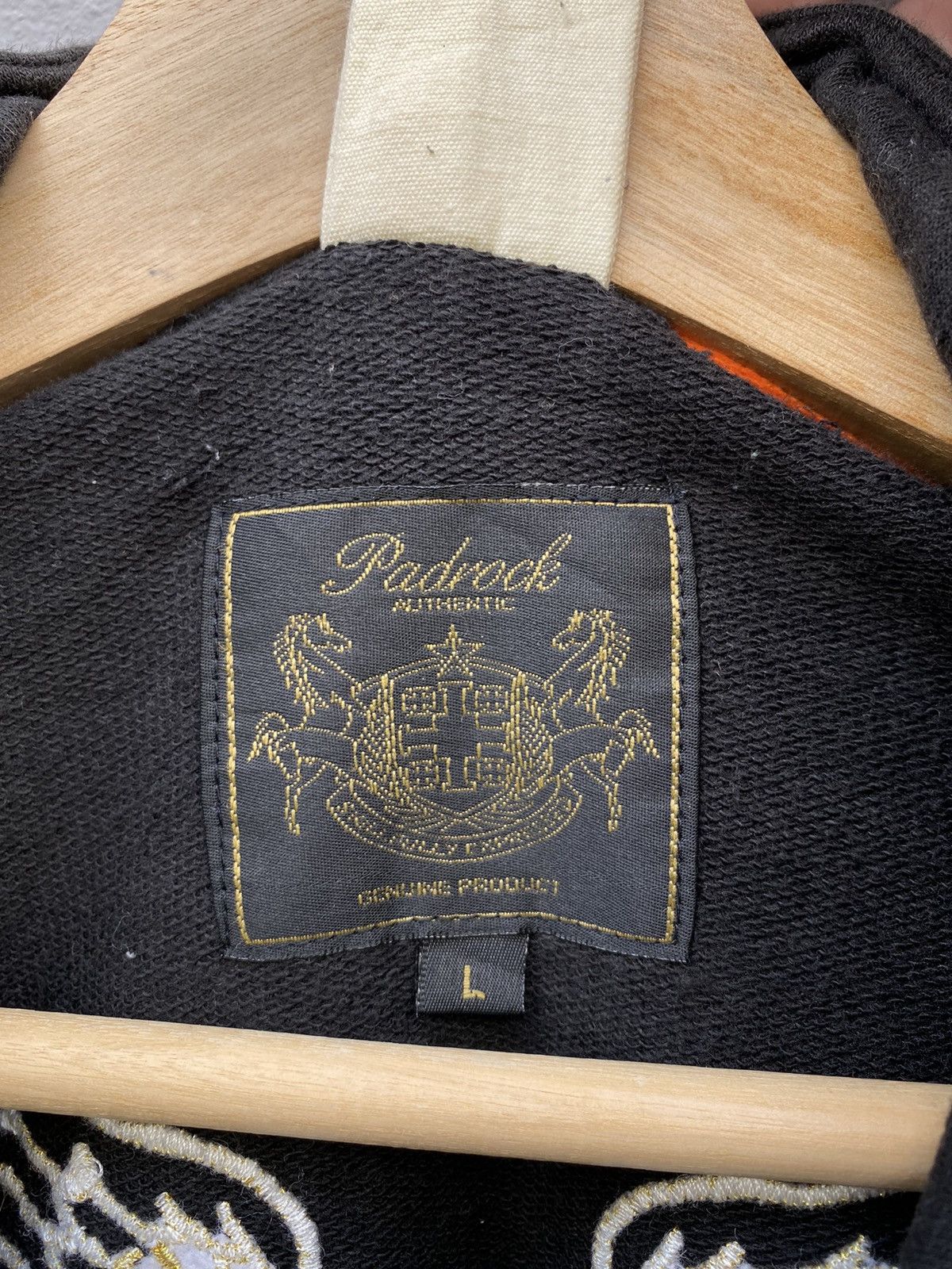Japanese Brand Rare Design💥Japanese Brand Padrock Skull Skeleton Zip Up Size US L / EU 52-54 / 3 - 10 Thumbnail