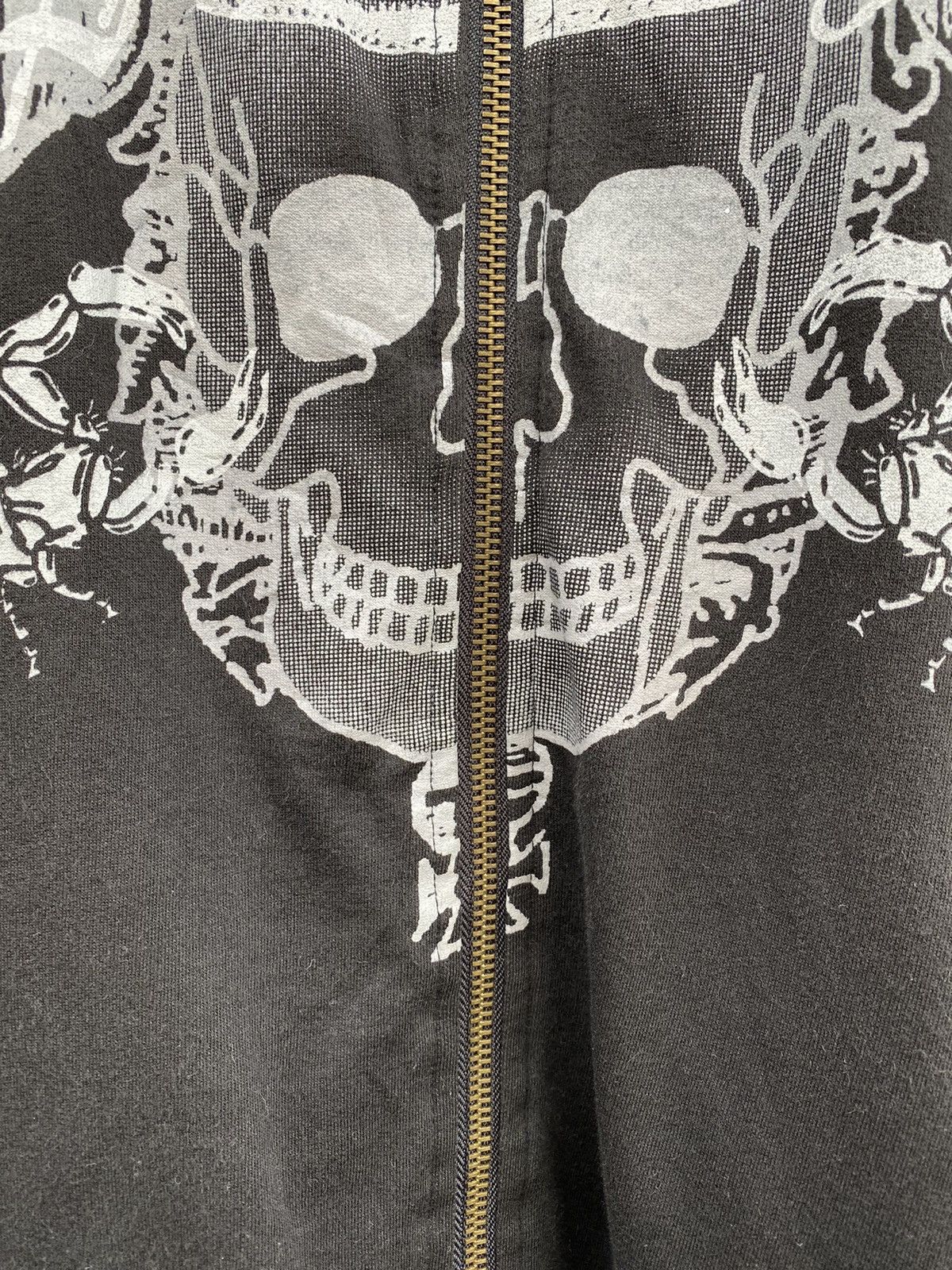Japanese Brand Rare Design💥Japanese Brand Padrock Skull Skeleton Zip Up Size US L / EU 52-54 / 3 - 5 Thumbnail