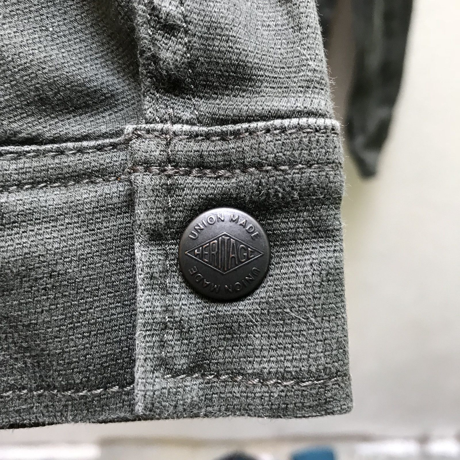 Japanese Brand 🔥Rare Scot.inc Heritage Union Made Green Indigo Jacket Size US M / EU 48-50 / 2 - 12 Thumbnail
